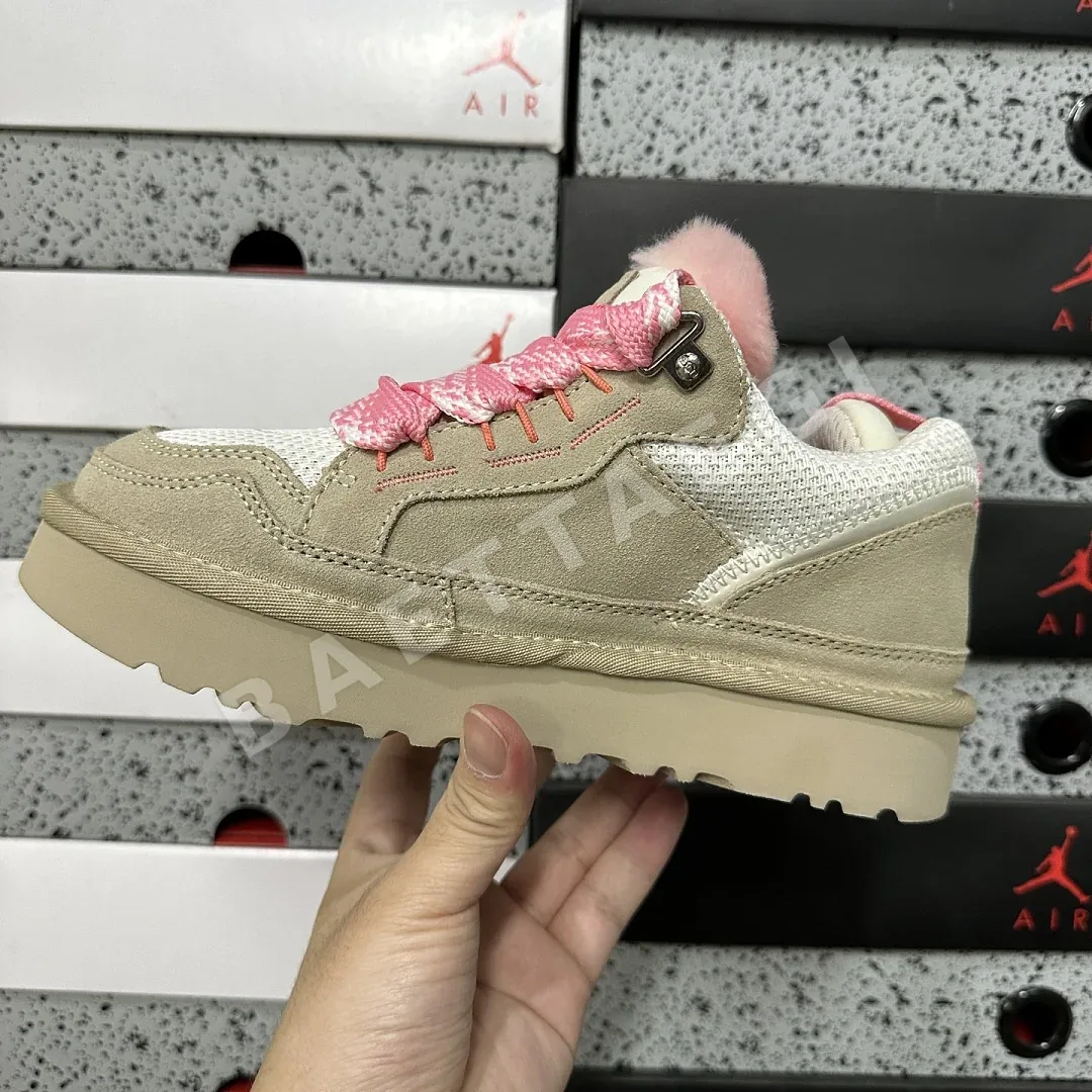 어그 [TOP] 화이트 핑크 208961 UGG Lowmel -4032 상세 이미지 5