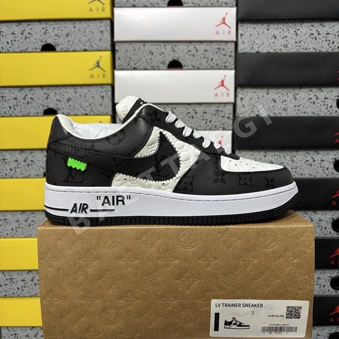 루이비통 [YX] 블랙 화이트 205884 Louis Vuitton By Virgil Abloh