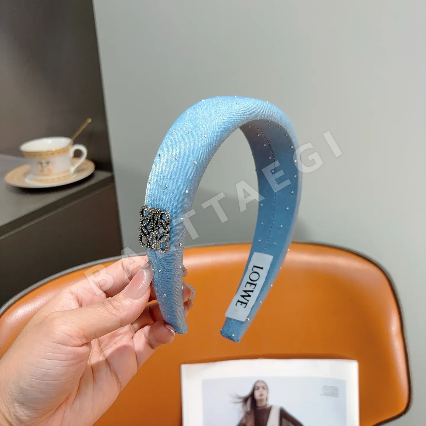 로에베 스펀지 헤어밴드 상세 이미지 3