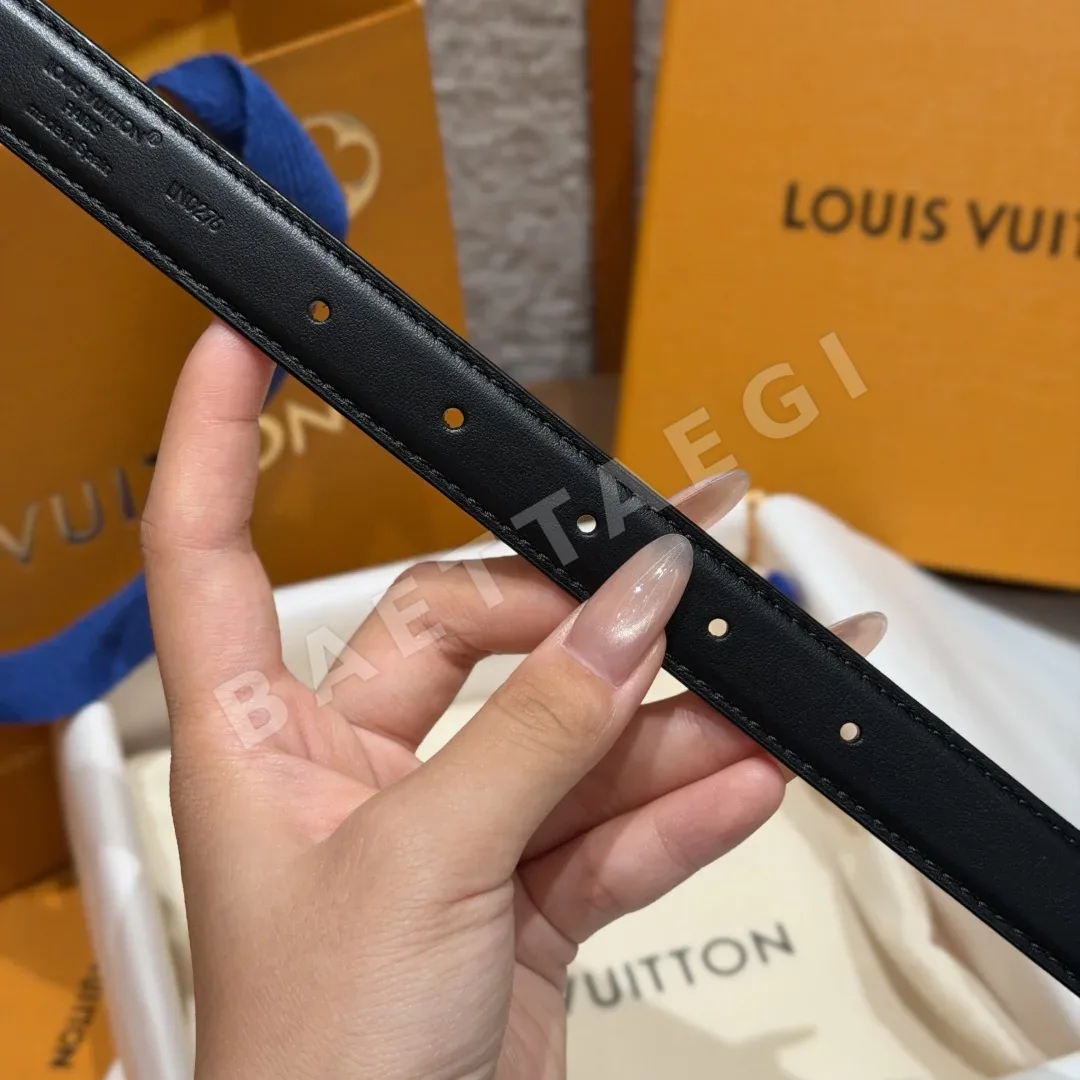 루이비통 블룸 20mm 리버시블 소가죽 벨트 상세 이미지 9