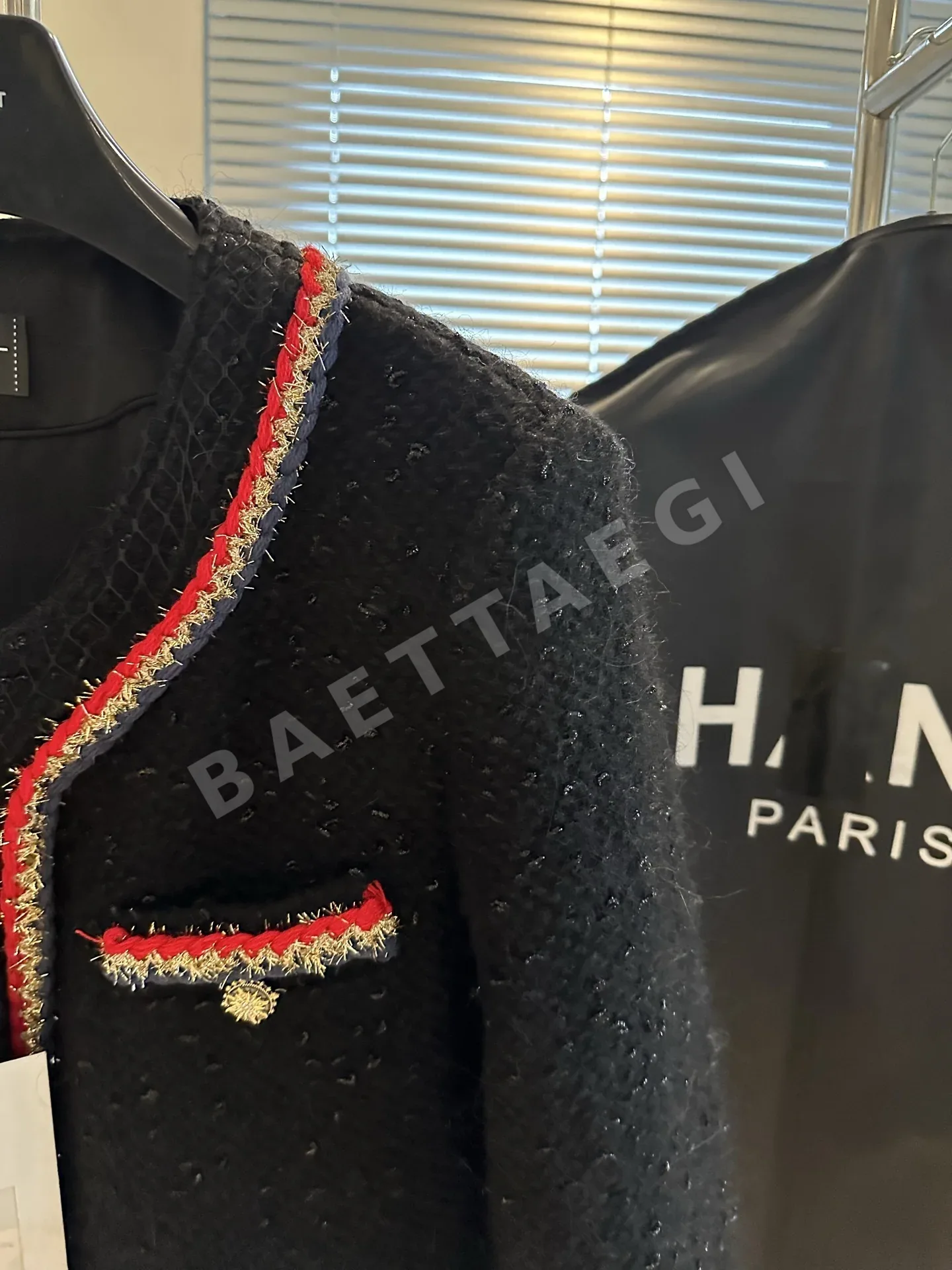 샤넬 울 트위드 자켓 상세 이미지 6