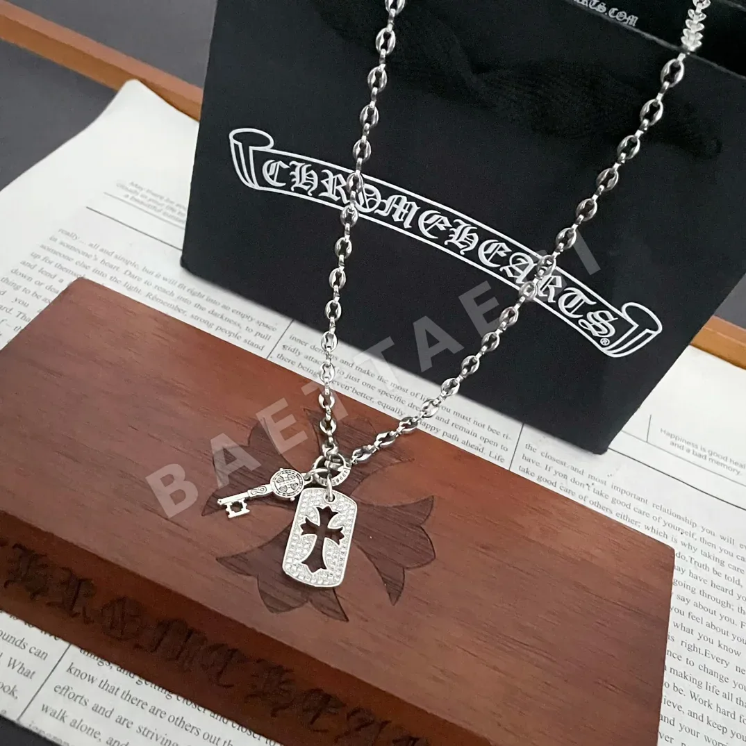 크롬하츠 키크로스 다이아몬드 장식 목걸이 상세 이미지 6