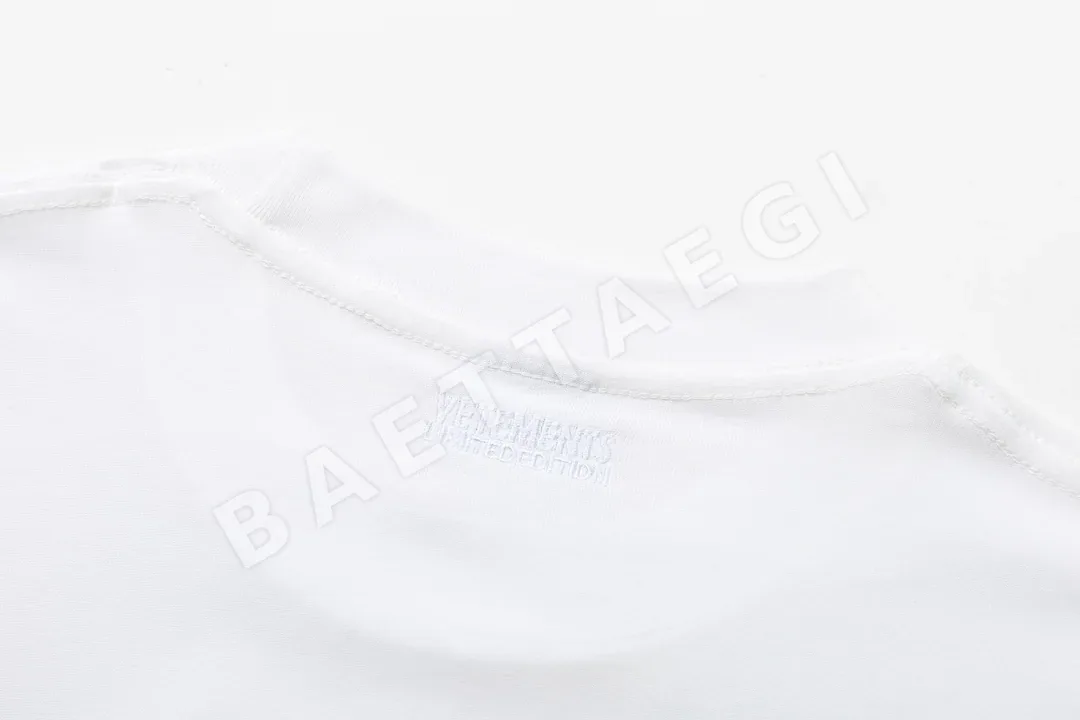 베트멍 레터 프린트 여성 반팔 티셔츠 상세 이미지 5