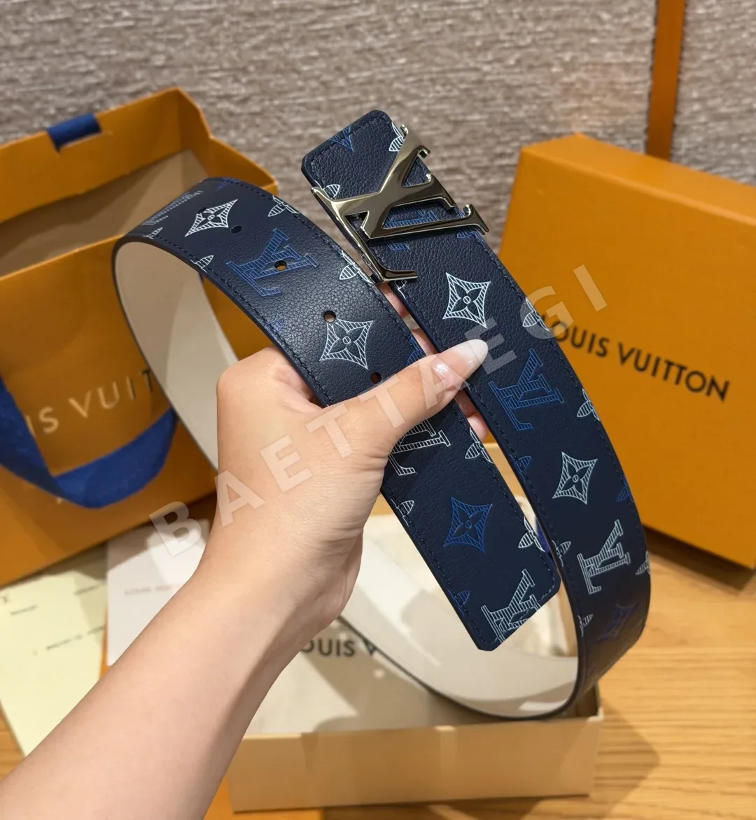 루이비통 리버시블 가죽 벨트 40mm 상세 이미지 8