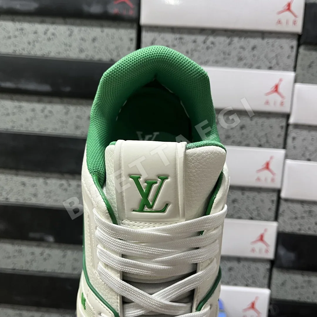 루이비통 [D1] V2 12 화이트 그린 205851 Louis Vuitton V2-12 상세 이미지 6