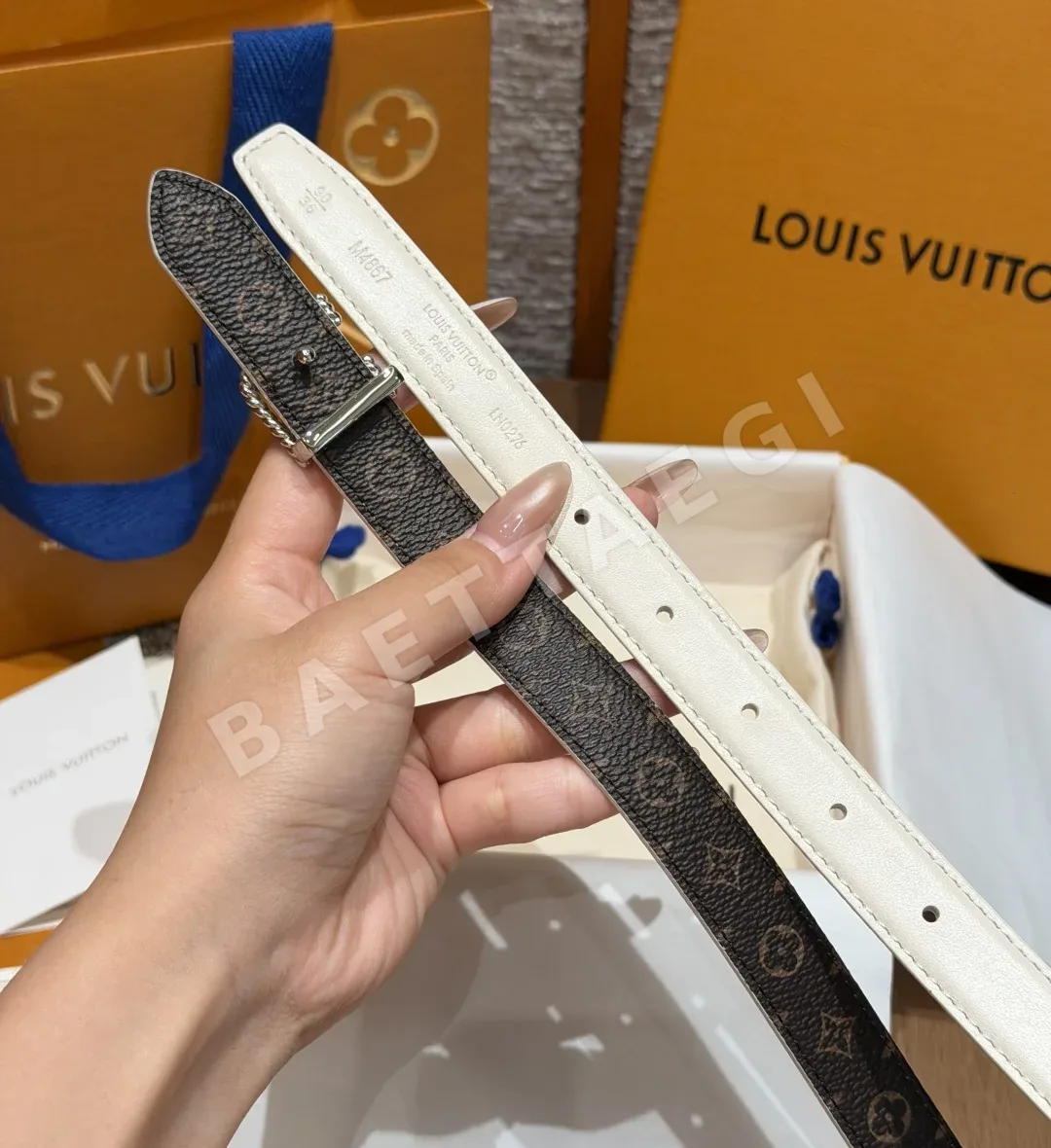 루이비통 코르델리아 20mm 리버시블 벨트 상세 이미지 9