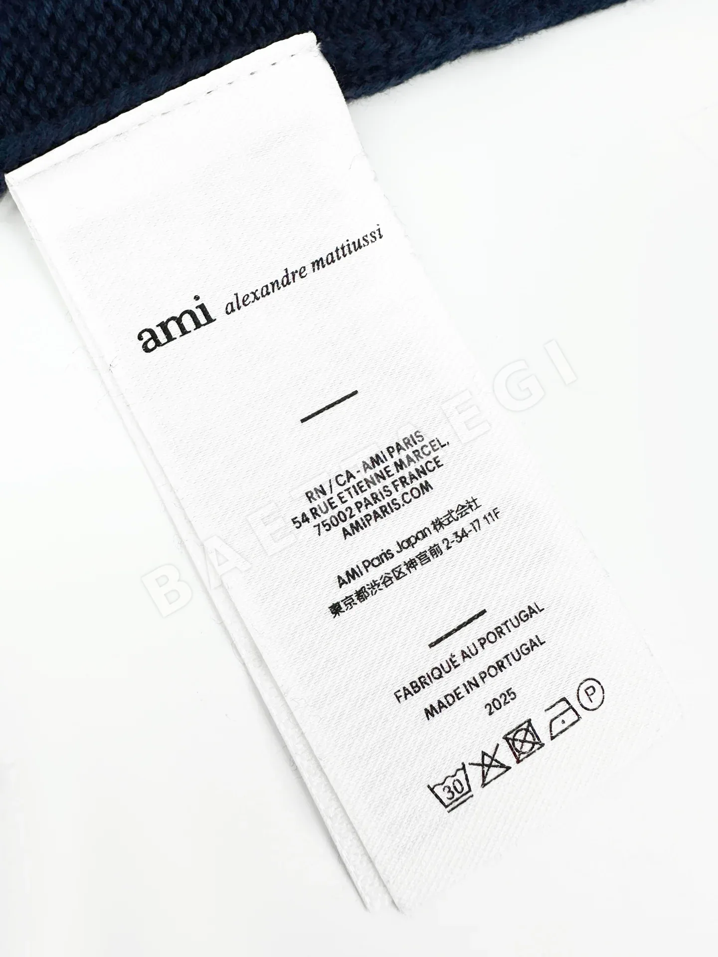 아미 하트 자카드 니트 조끼 상세 이미지 9