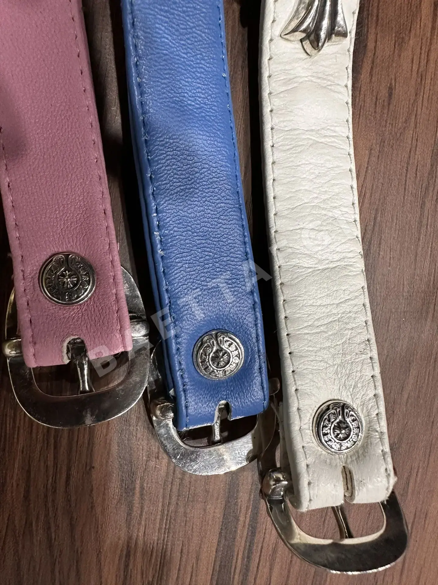 크롬하츠 탑그레인 양가죽 벨트 상세 이미지 6