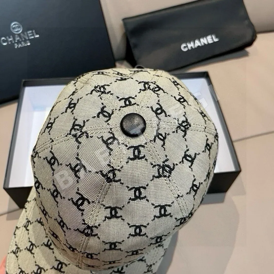 샤넬 더블 C 자카드 캡 상세 이미지 5