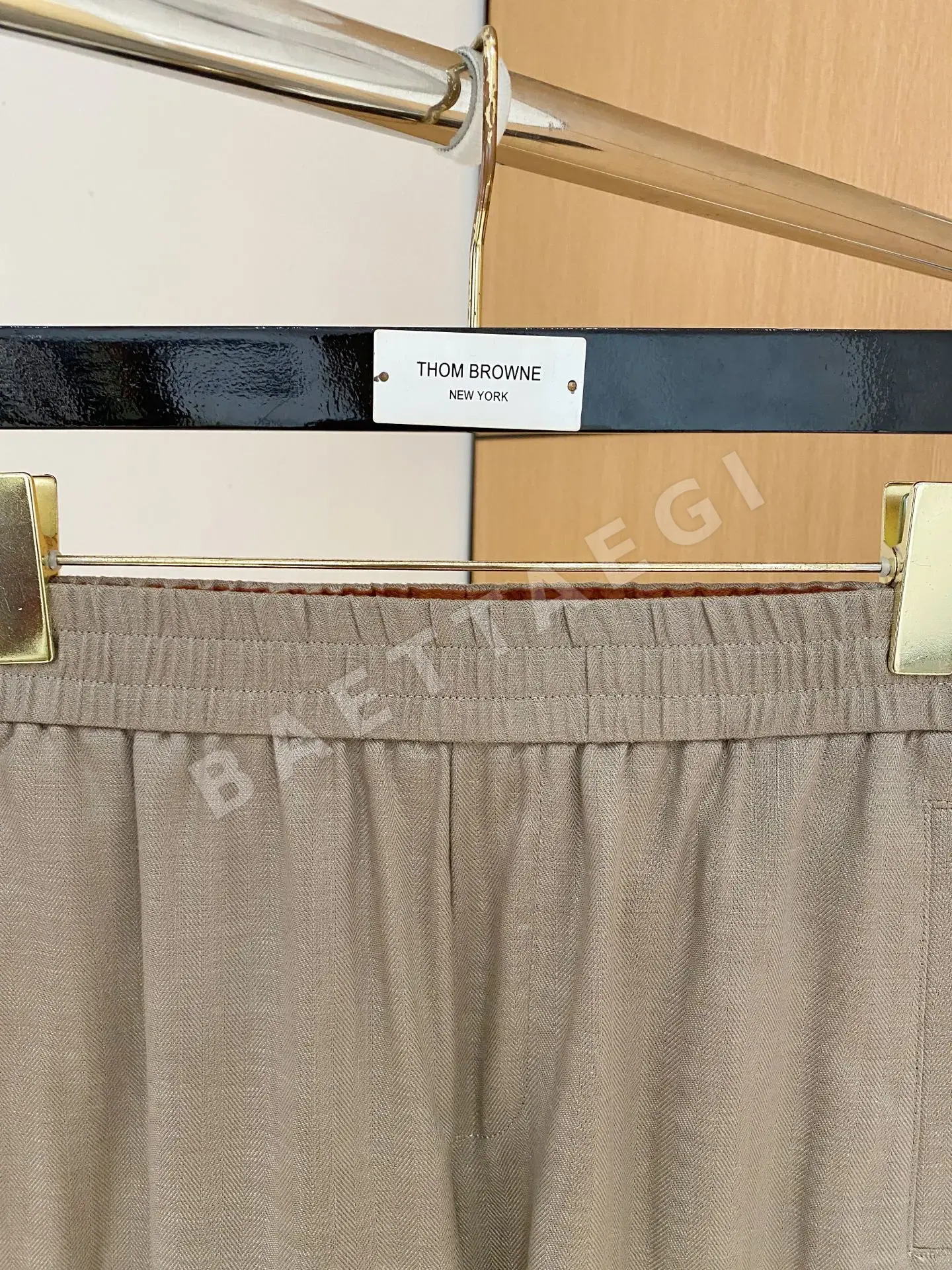제냐 린넨 반바지 남성 바지 상세 이미지 3