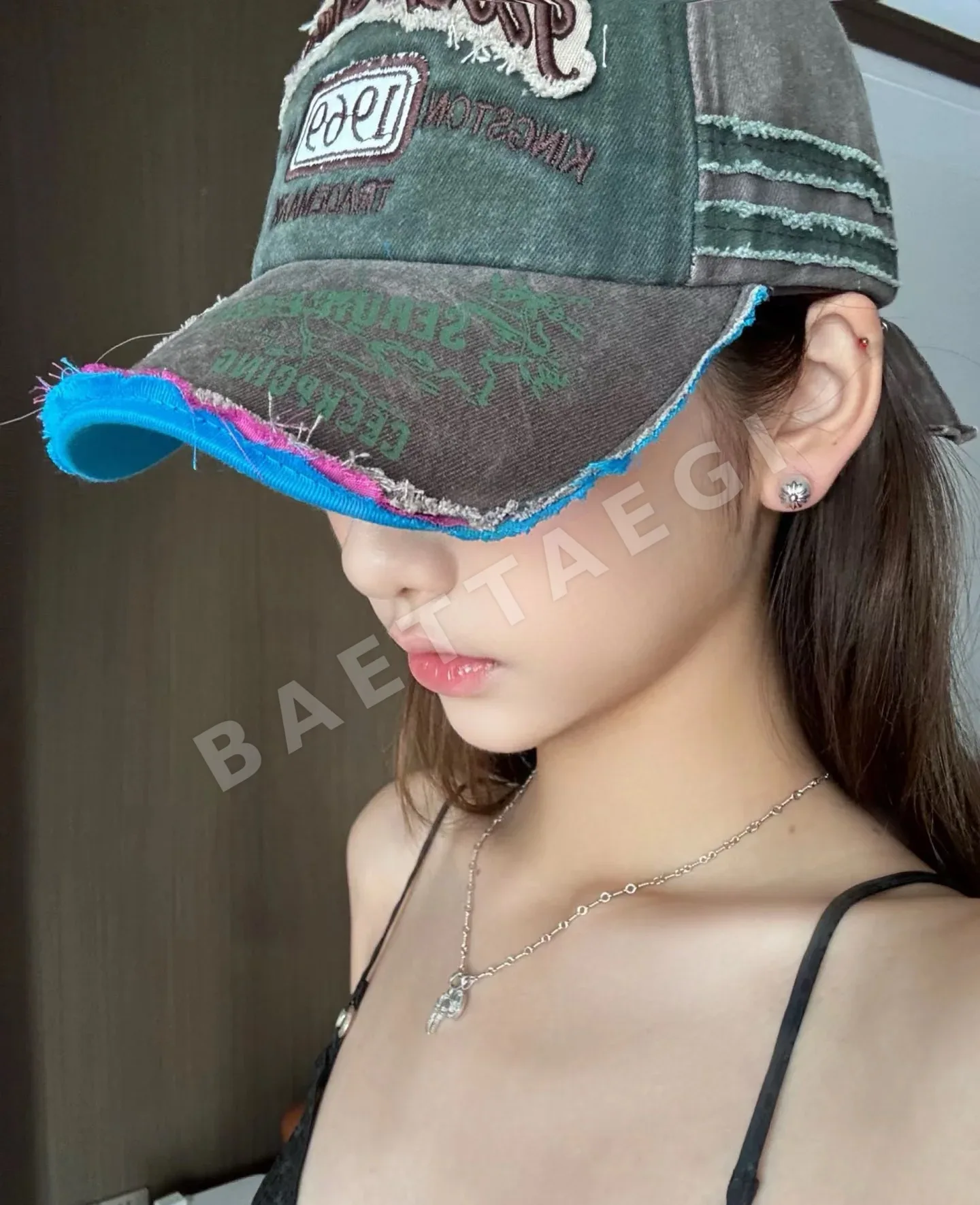 크롬하츠 진주 크로스 귀걸이 상세 이미지 8