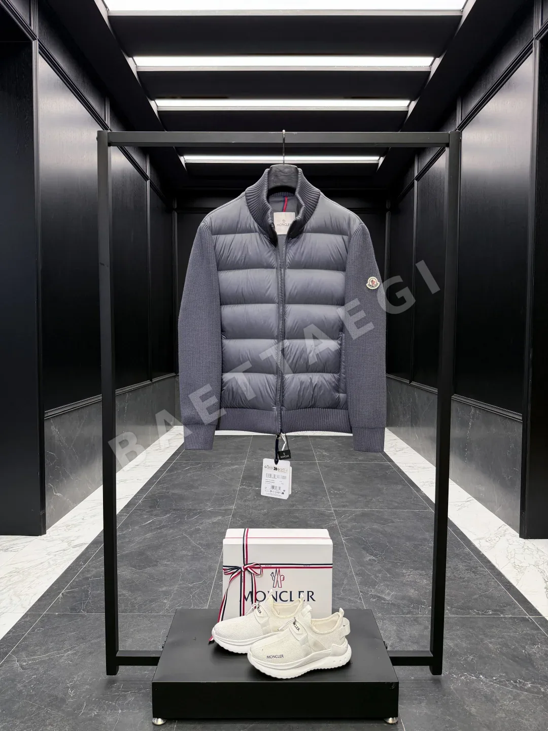몽클레르(Moncler)의 트리콧 패딩 집업 가디건 상세 이미지 3