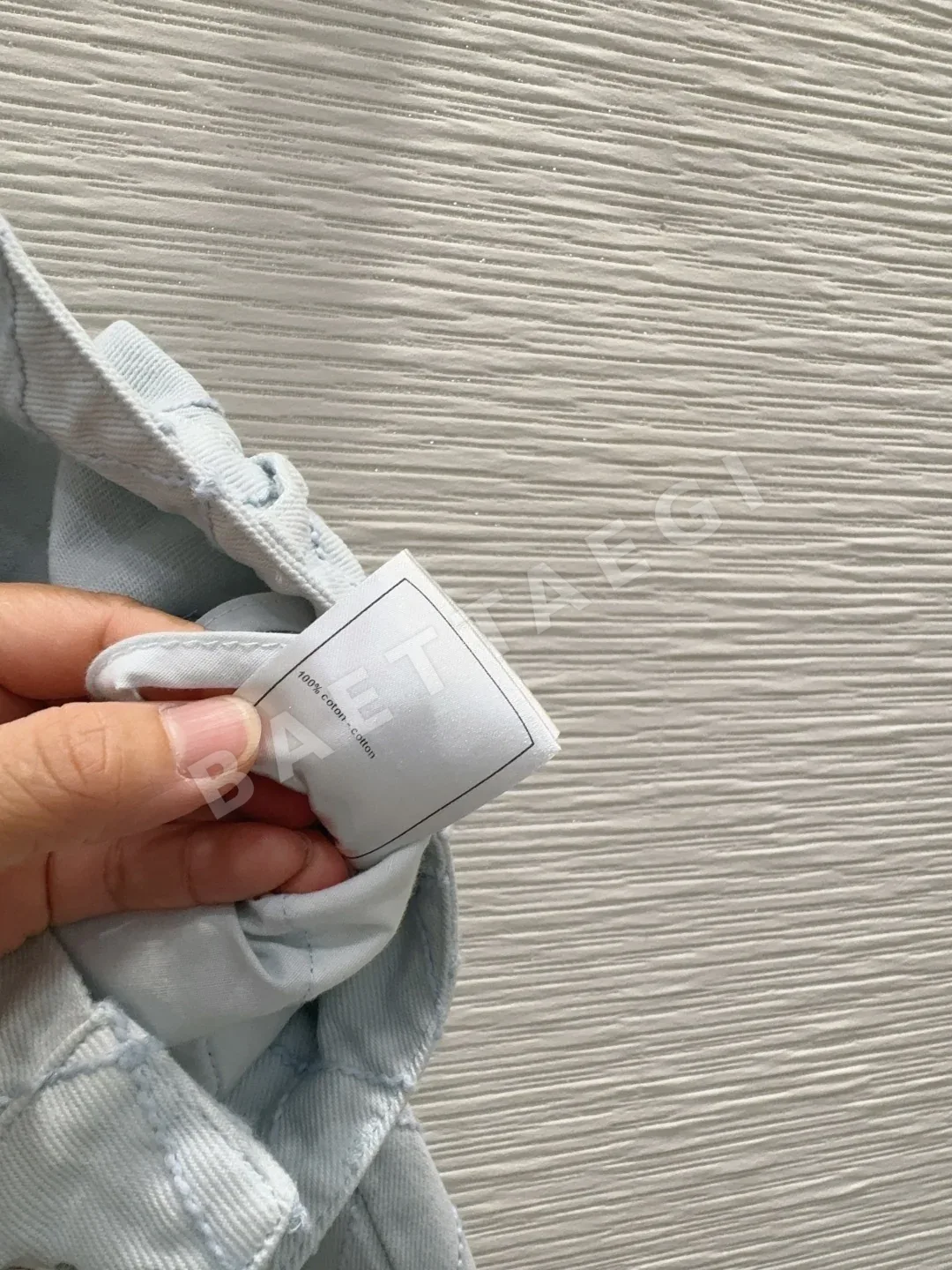 샤넬 데님 미들 길이 반바지 상세 이미지 7