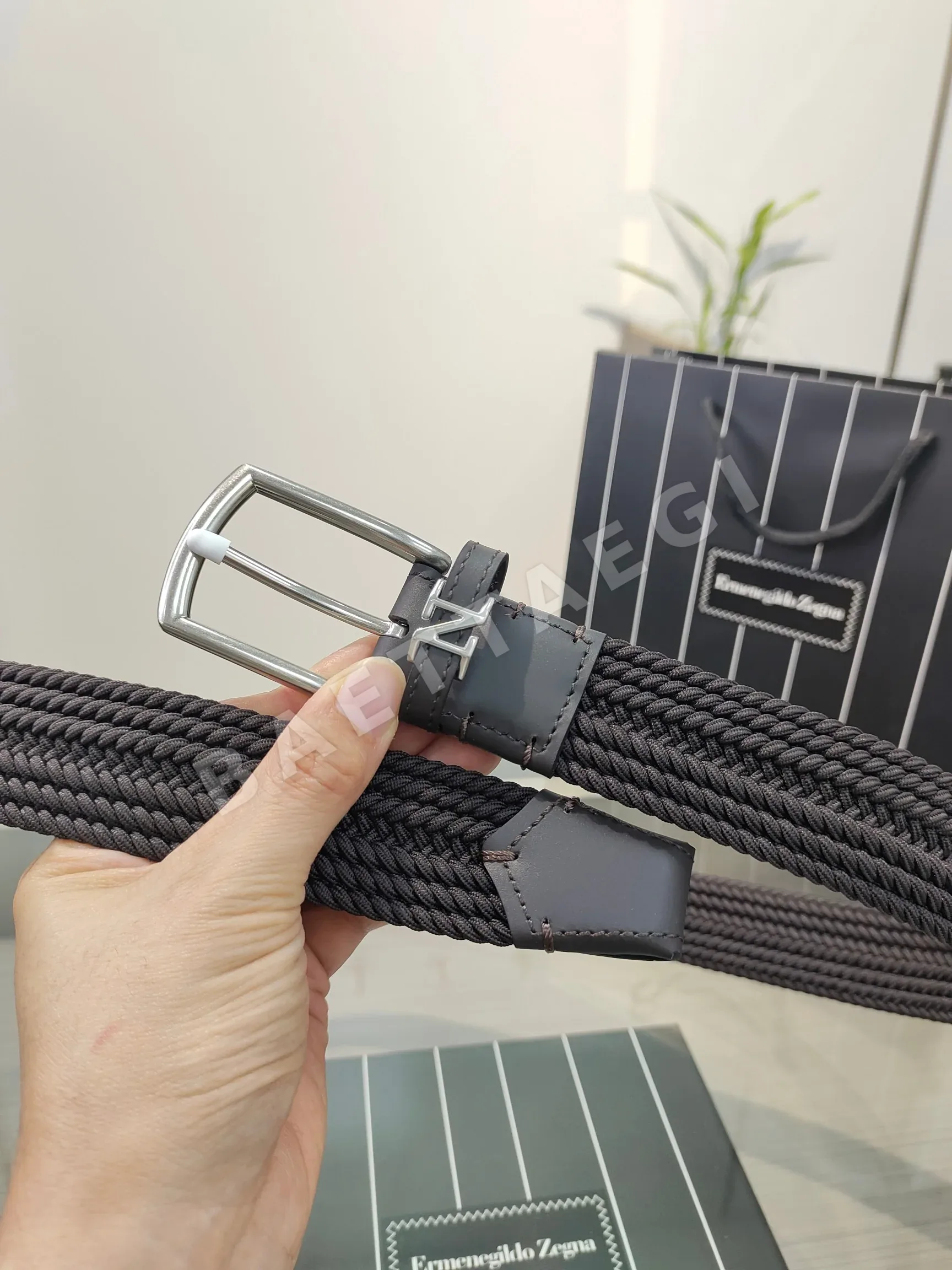 제냐 벨트 59254 Zegna Belt 상세 이미지 3