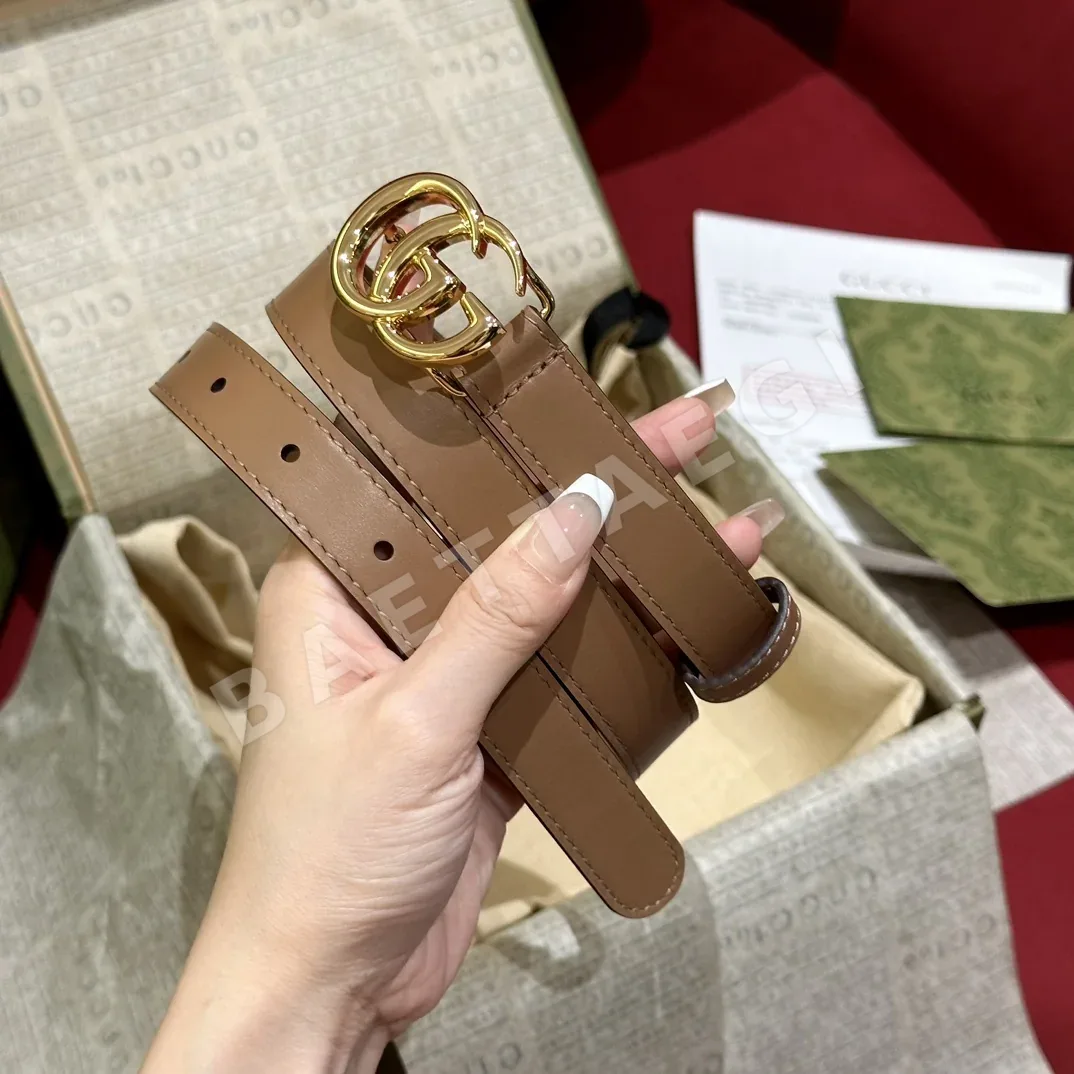 구찌 더블 G 메탈 버클 소가죽 벨트 상세 이미지 4