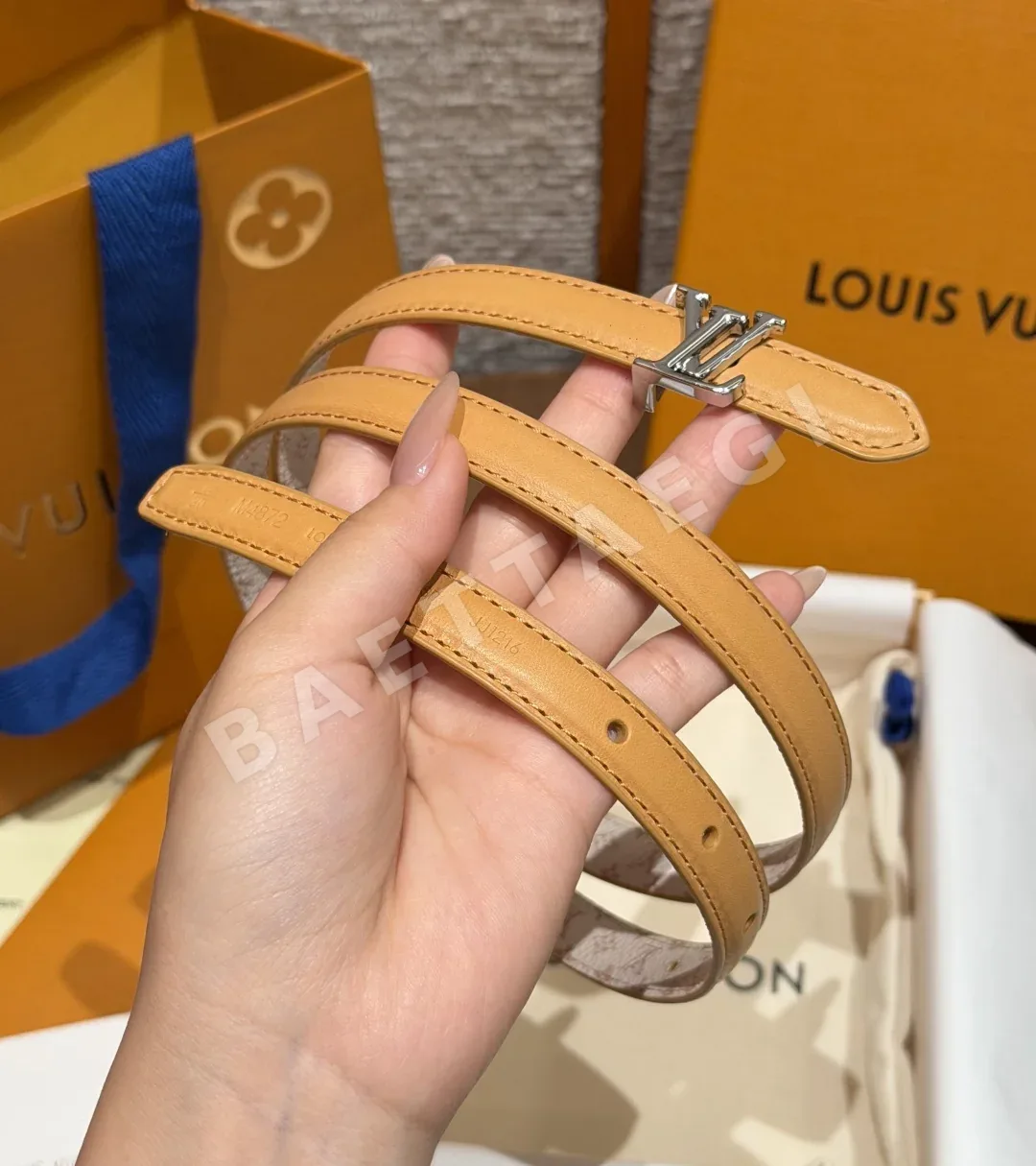 루이비통 미니 15mm 리버서블 벨트 상세 이미지 2