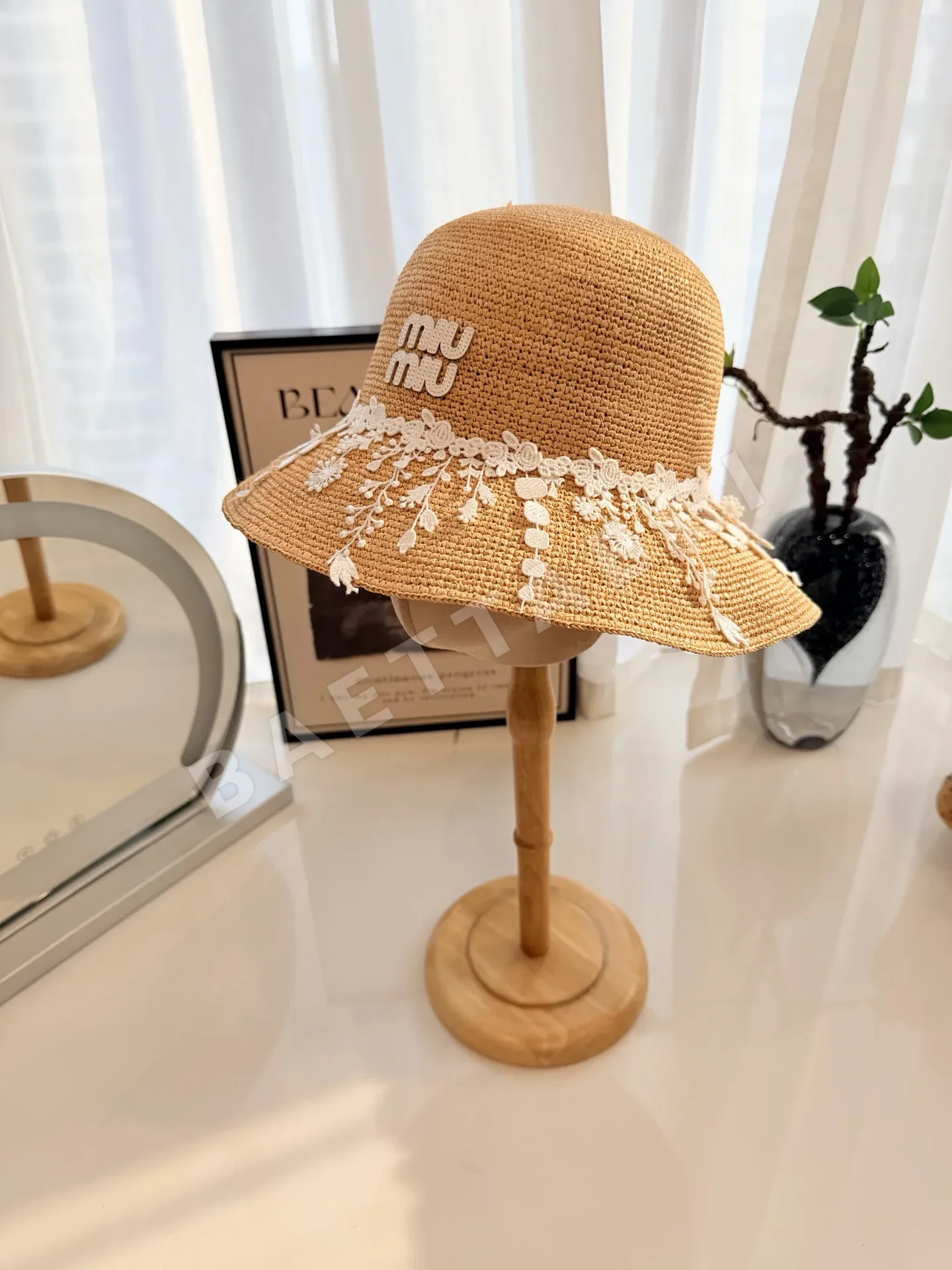 미우미우 모자 80773 Miu Miu Cap 상세 이미지 7