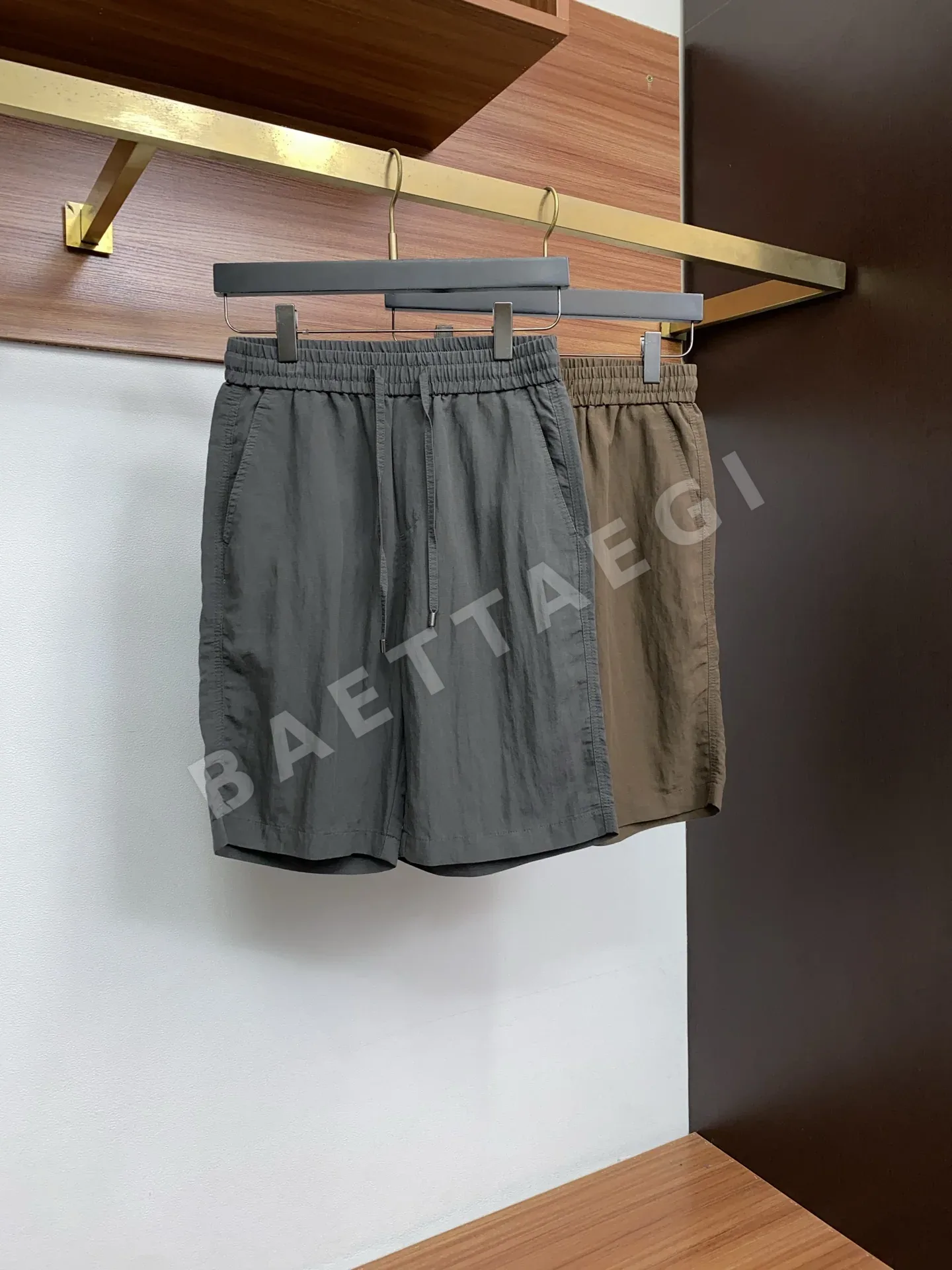 프라다 고급 코튼 남성 반바지 상세 이미지 8