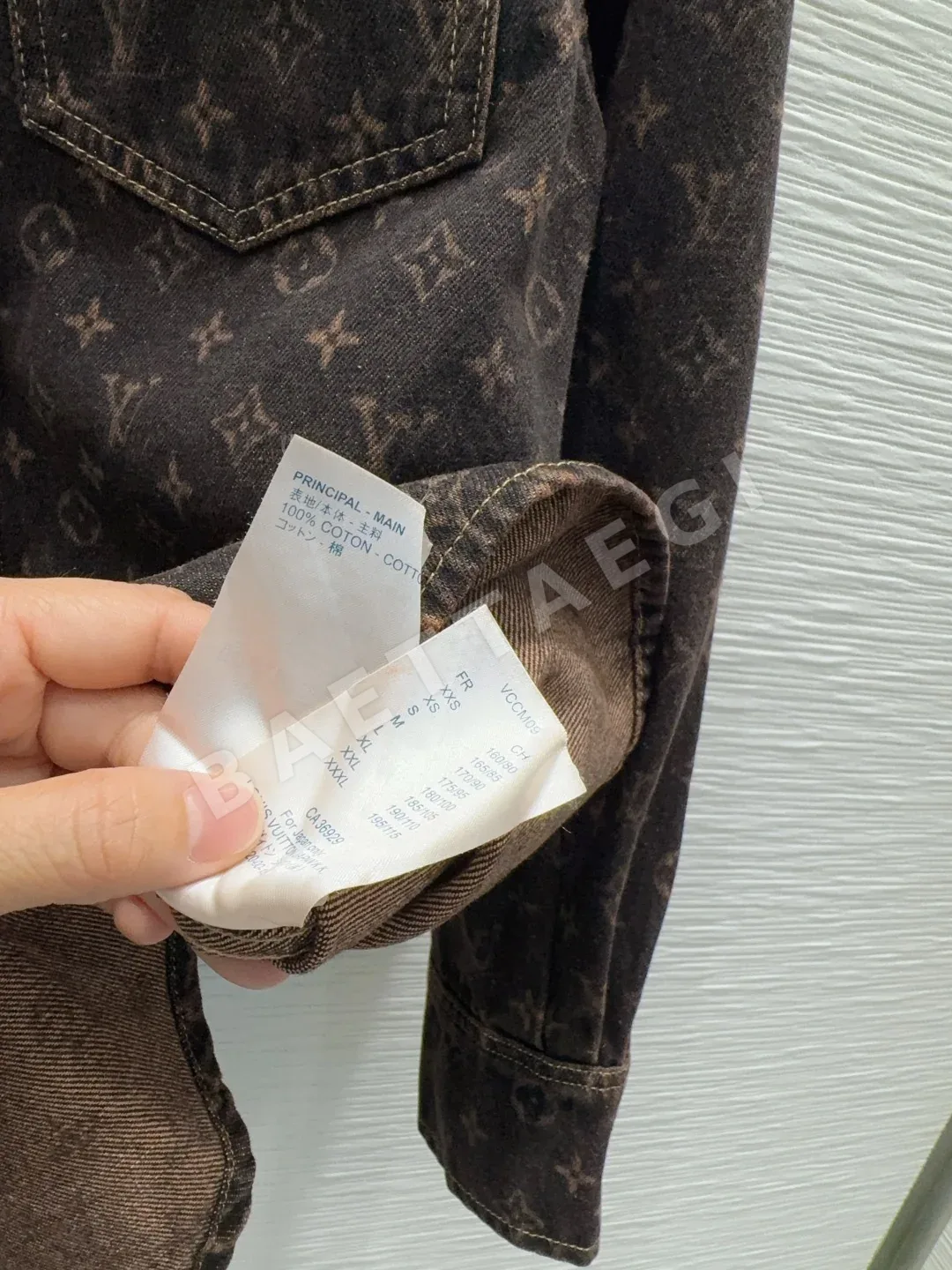 루이비통 데님 셔츠 여성의류 상세 이미지 7