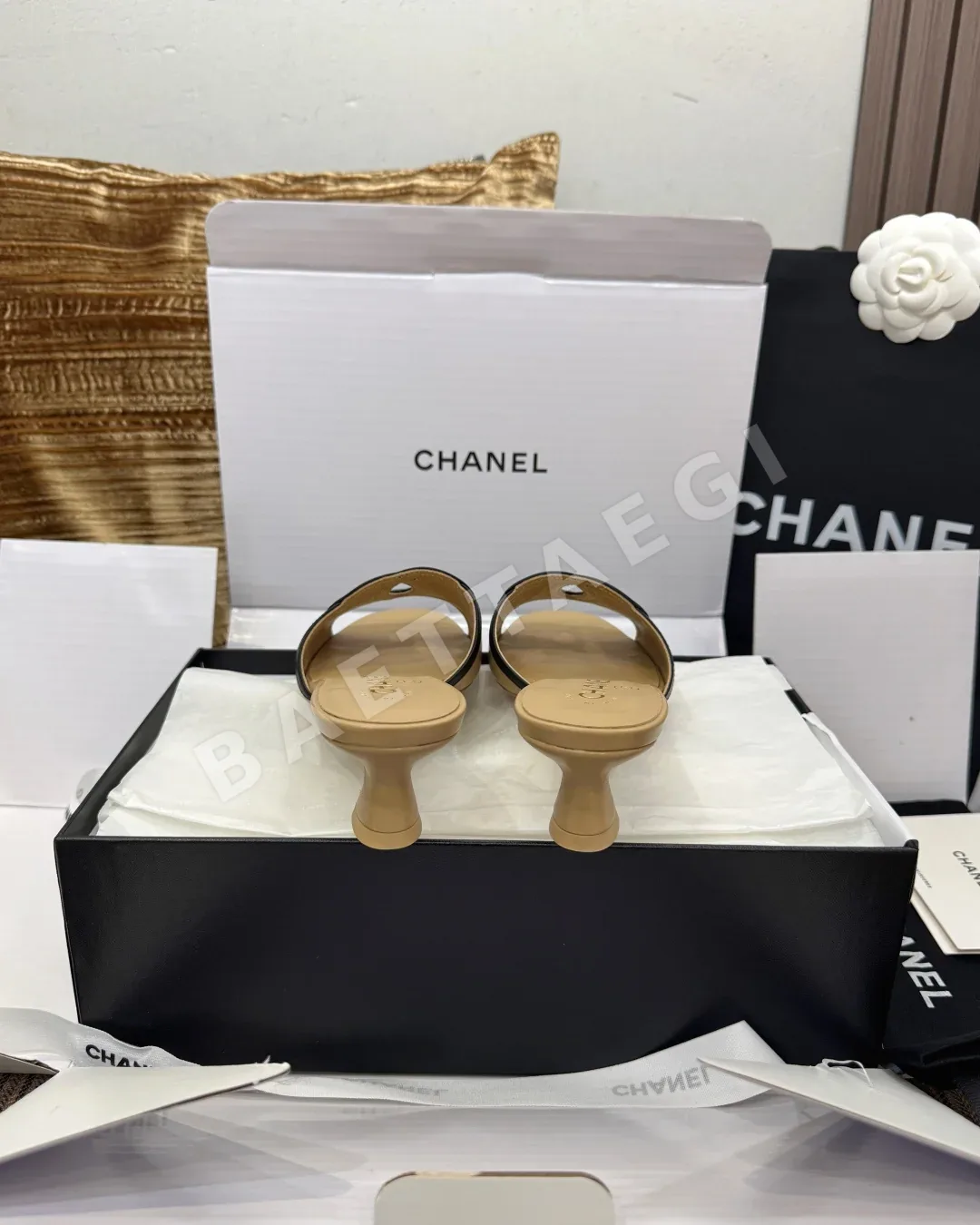 샤넬 26S 키튼힐 더블 C 샌들 상세 이미지 8
