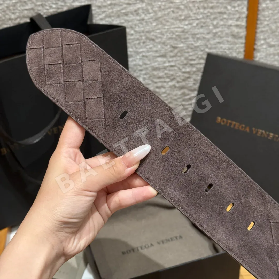 보테가베네타 인트레치아토 스웨이드 벨트 상세 이미지 7