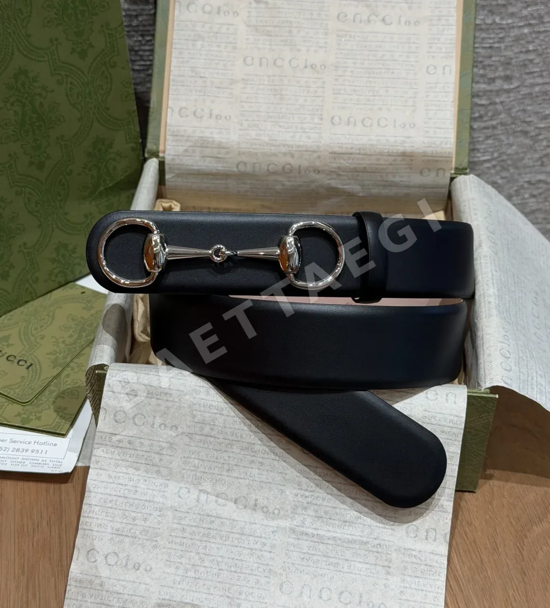 구찌 굿이어 호스빗 40mm 벨트 176821