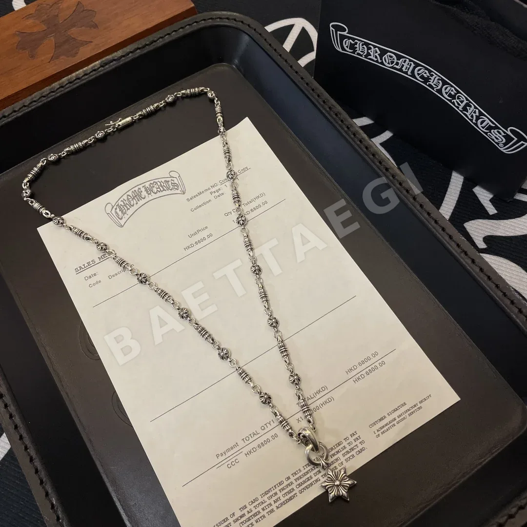크롬하츠 육각별 펜던트 목걸이 상세 이미지 7