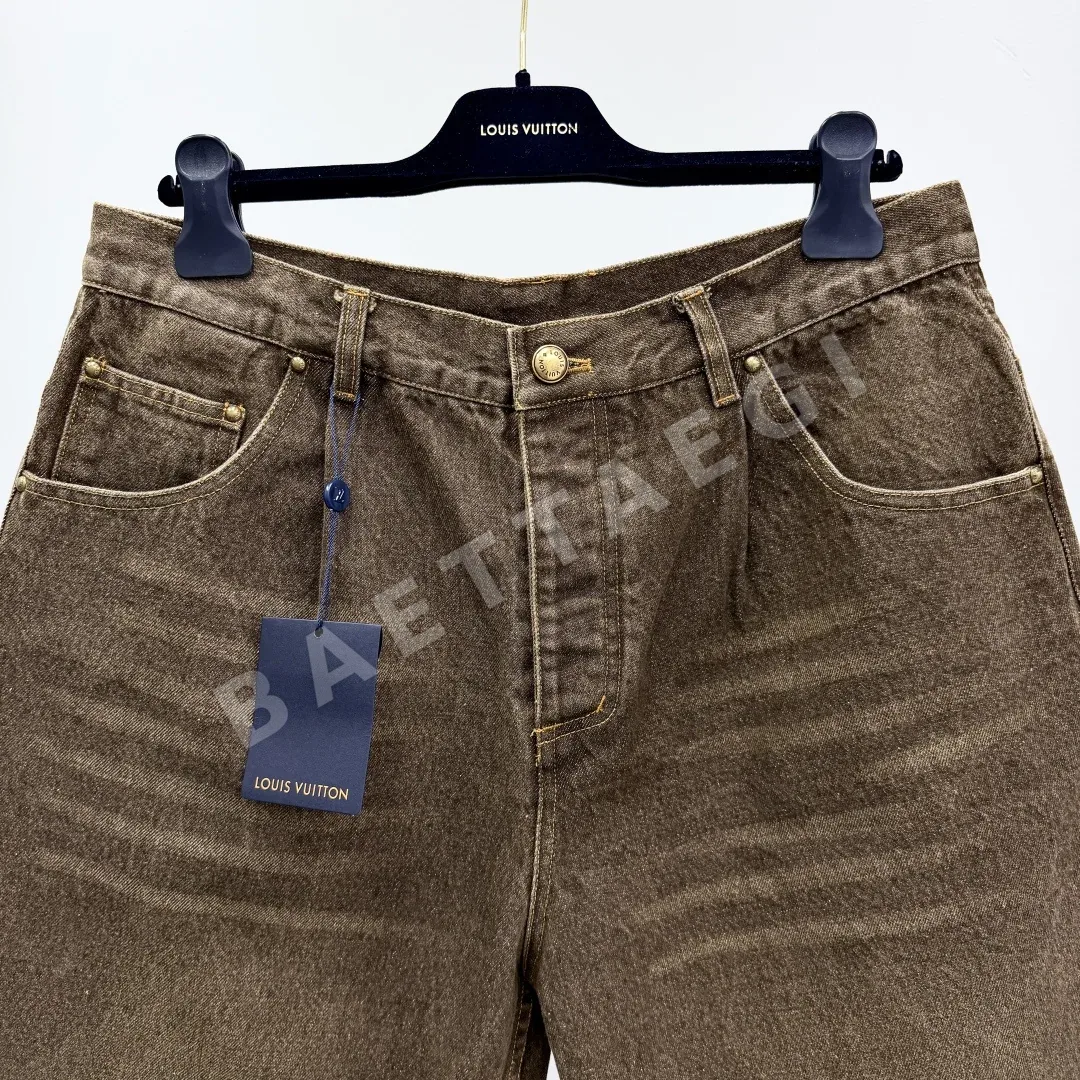 루이비통 SS 워싱 데님 반바지 41409 Louis Vuitton Shorts 상세 이미지 3