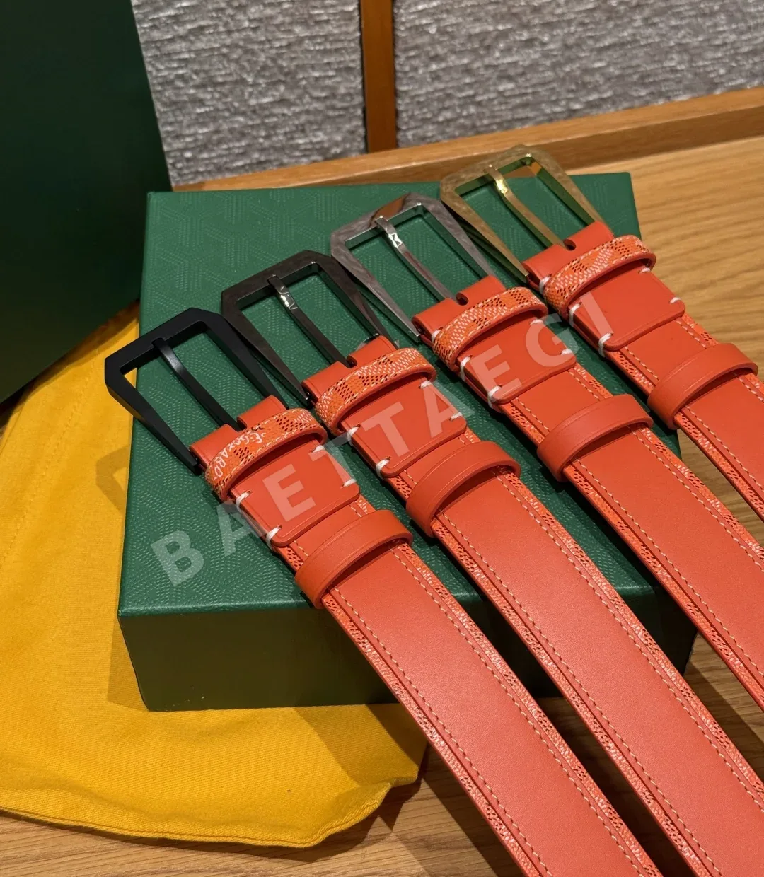 고야드 플로리다 캔버스 롤러 벨트 상세 이미지 4
