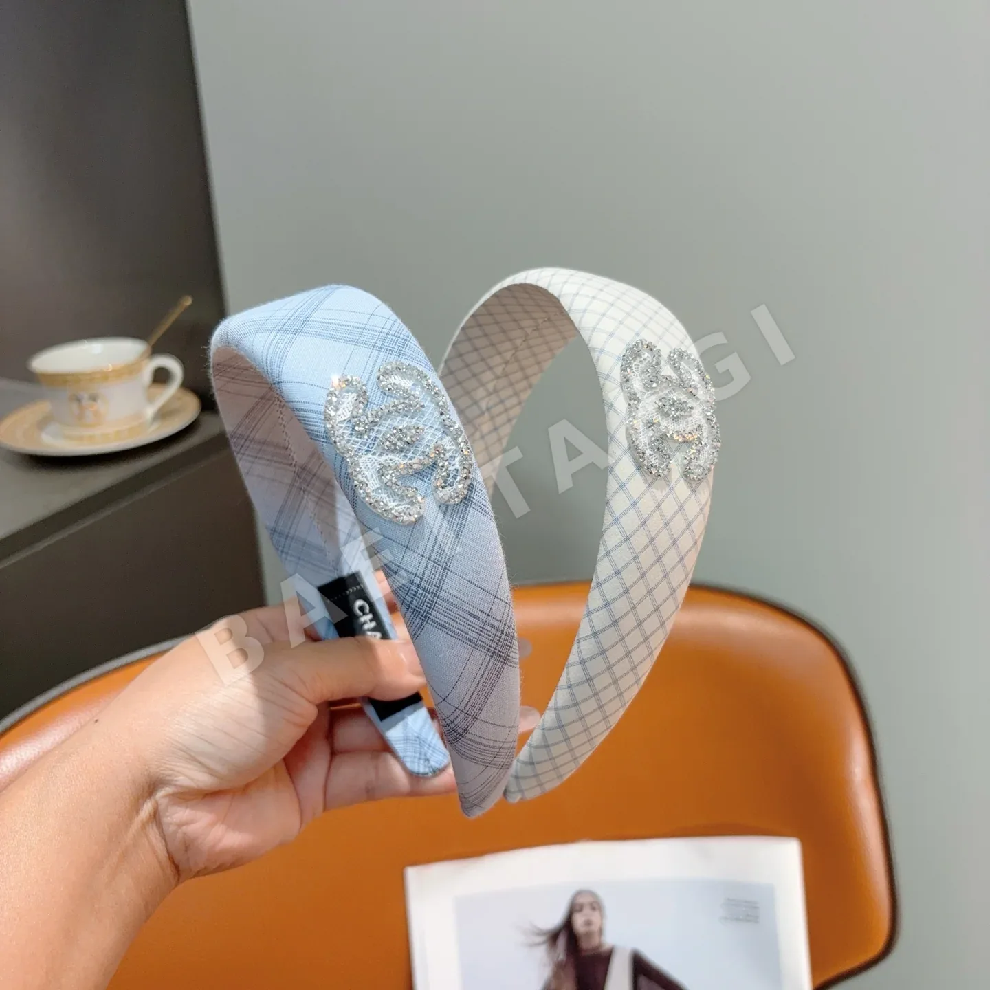 샤넬 미니 레트로 헤드밴드 헤어악세사리 183670