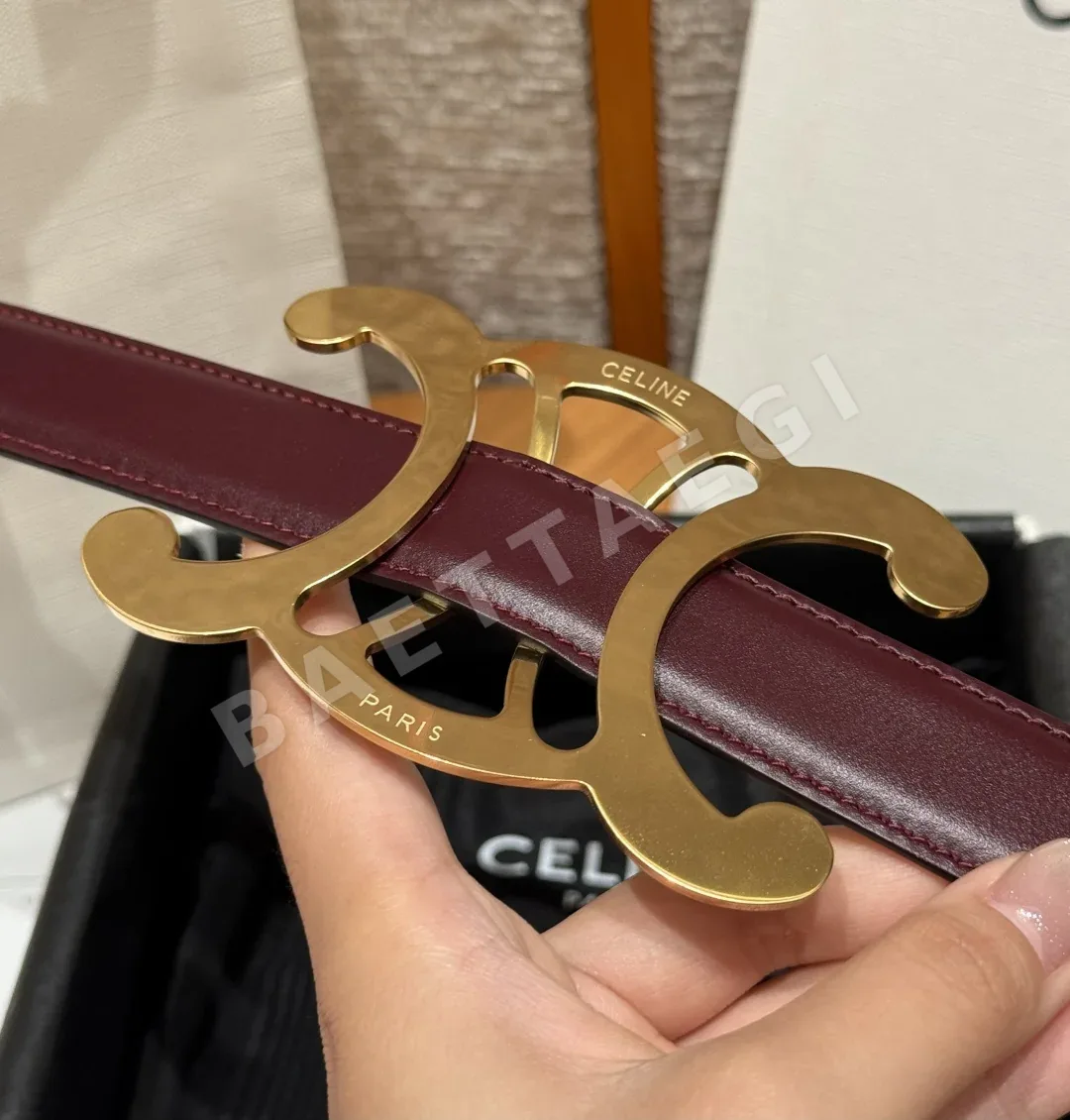 셀린느 트리옴프 코어 2.5 cm 벨트 상세 이미지 6