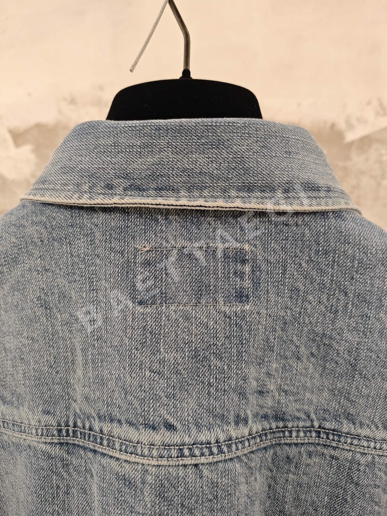 생로랑 YSL 자수 데님 재킷 긴팔 상세 이미지 6