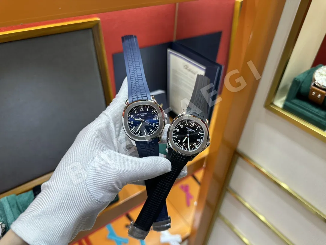 파텍필립 아쿠아넛 5168 G 자동 그레이 다이얼 PPF 공장 레플리카 44183 Patek Philippe 상세 이미지 5