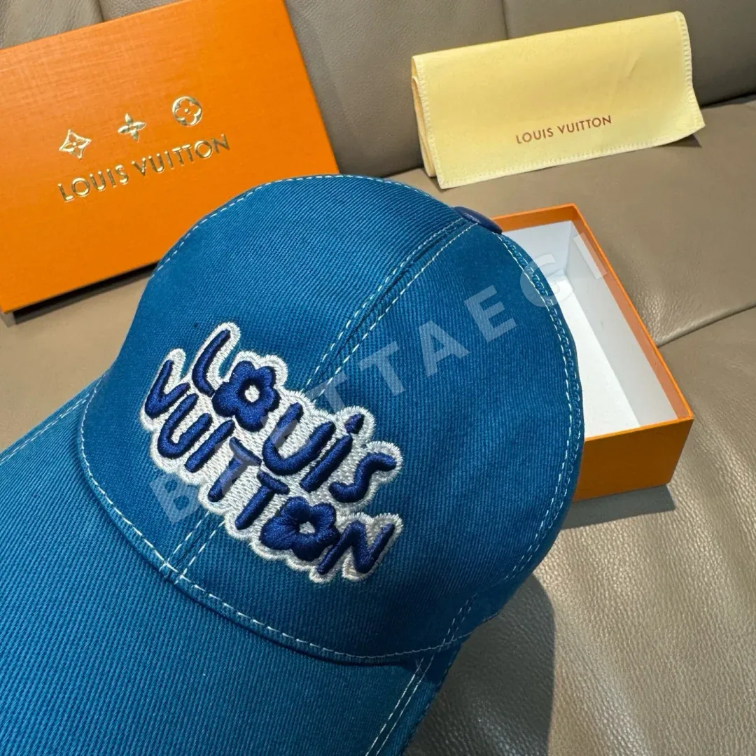 루이비통 LV 자수 베이스볼 캡 상세 이미지 5