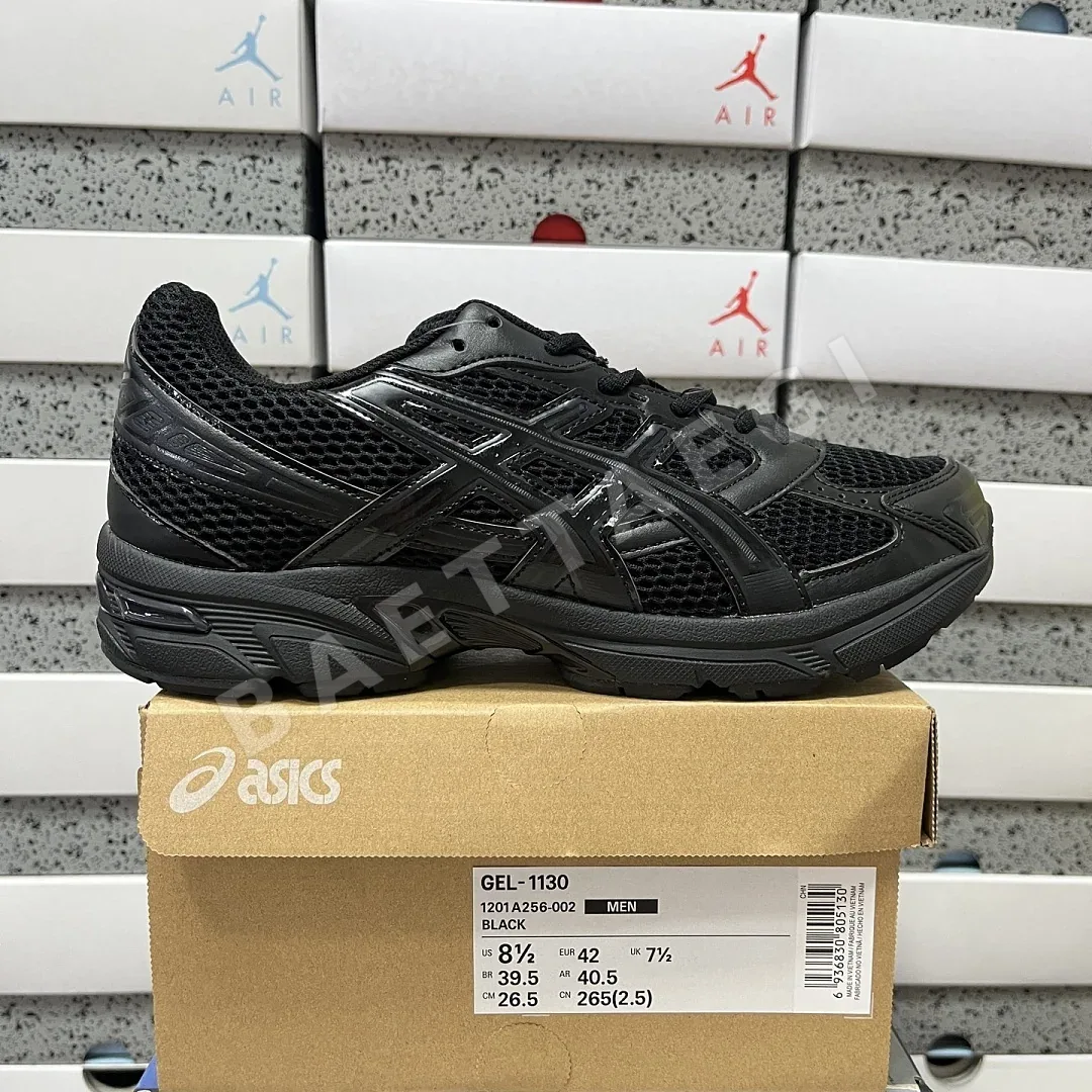 아식스 [VP] 젤 1130 1201A256-002 200552 Asics Gel-1130 Black Graphite Grey