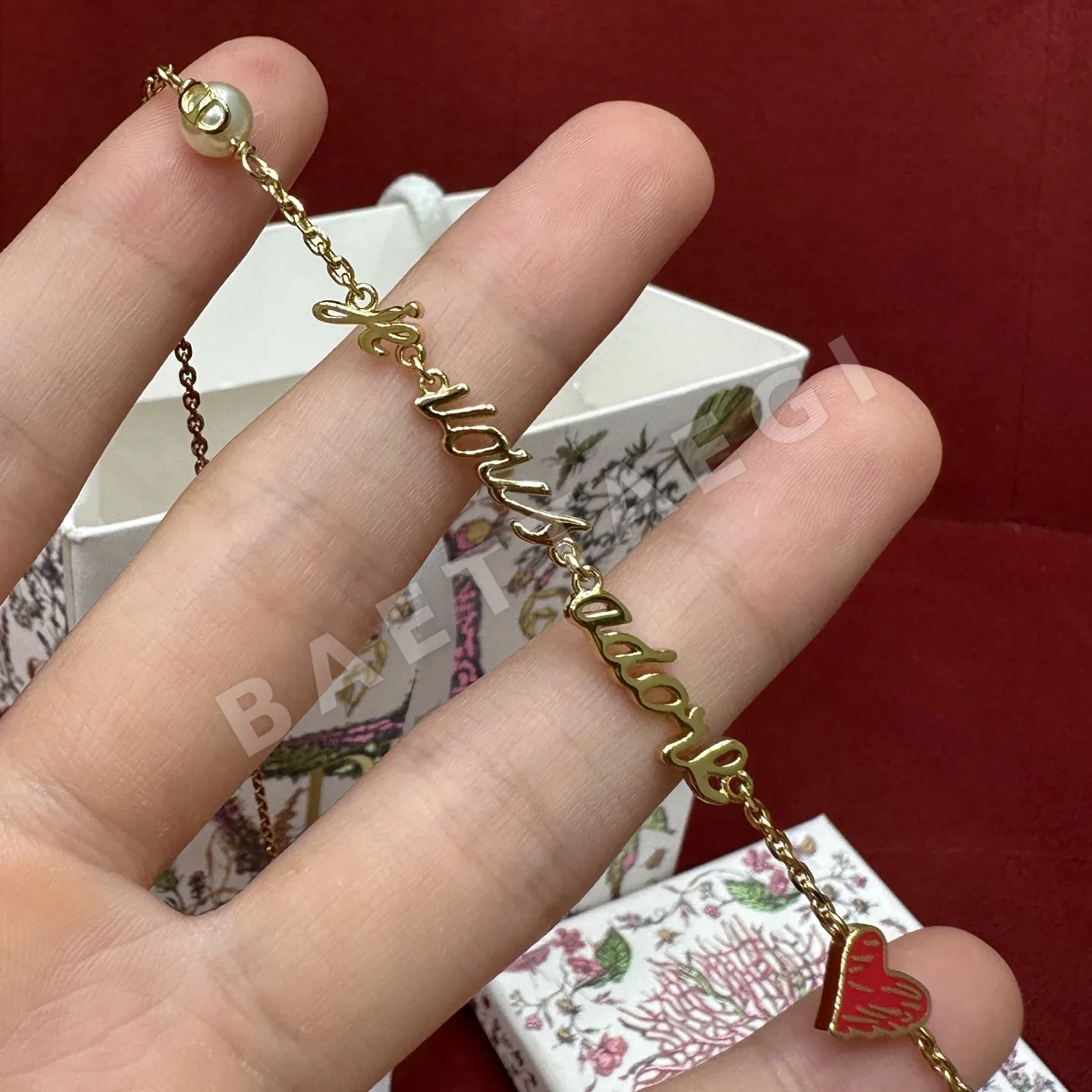 디올 Vous Adore 러브레터 진주 목걸이 상세 이미지 3