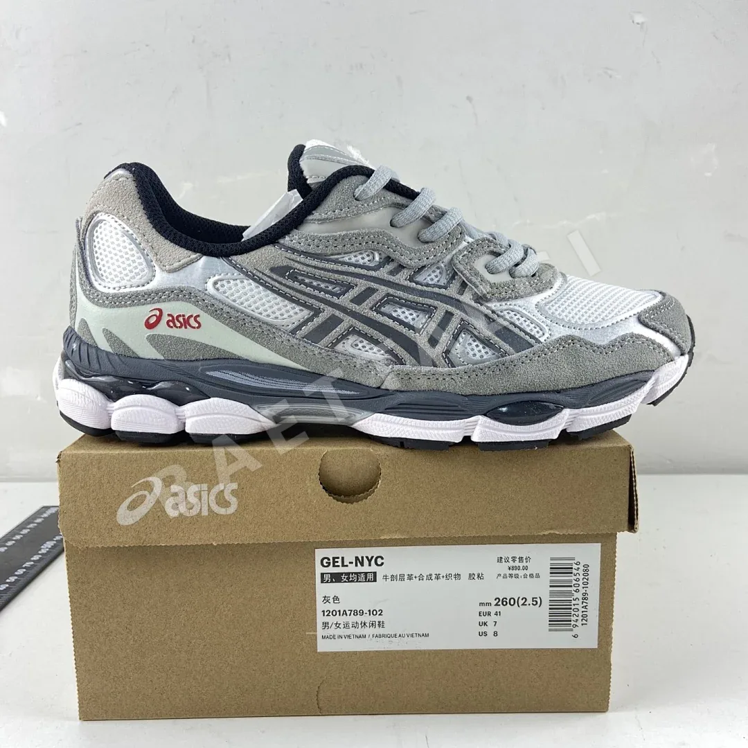 아식스 [HP] 젤 NYC 1201A789-102 200218 Asics Gel-NYC White Steel Grey 상세 이미지 6