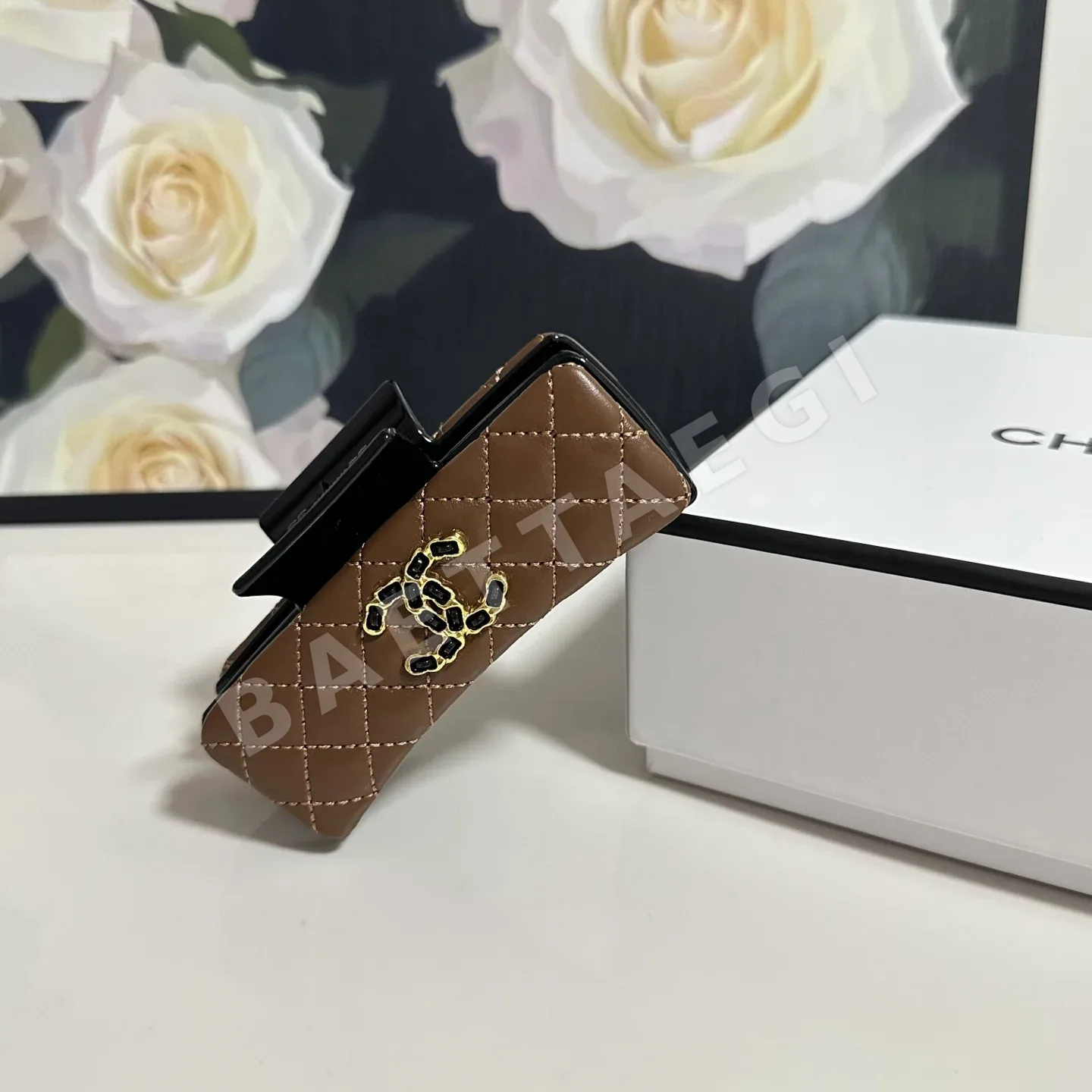 샤넬 빈티지 모노그램 헤어클립 상세 이미지 3