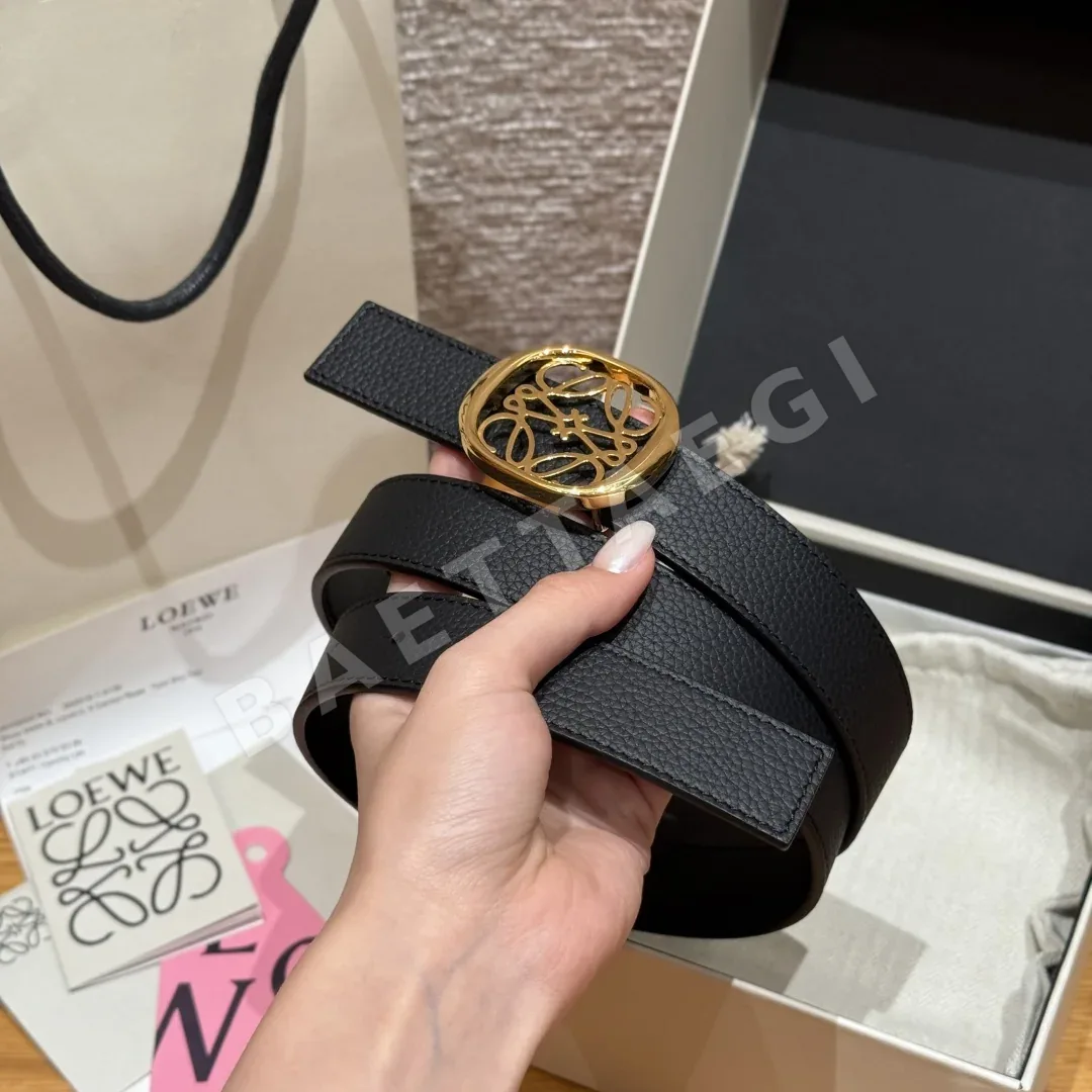 로에베 양면 가죽 벨트 상세 이미지 2