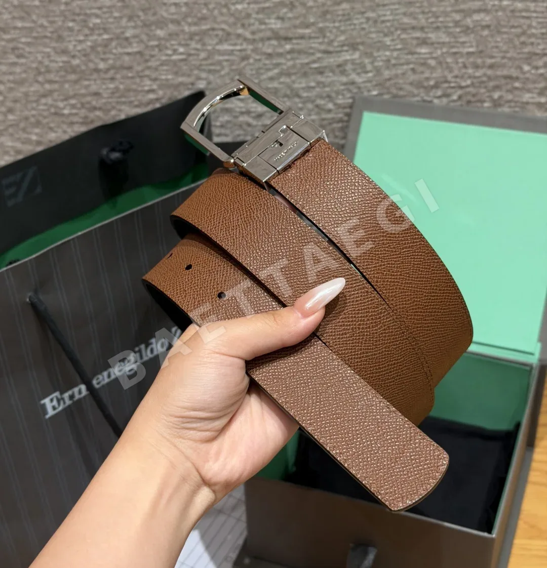 제냐 리버시블 가죽 남성 벨트 35MM 상세 이미지 4