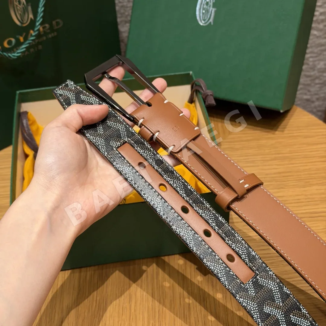 고야드 프레가트 3 cm 가죽 벨트 상세 이미지 10
