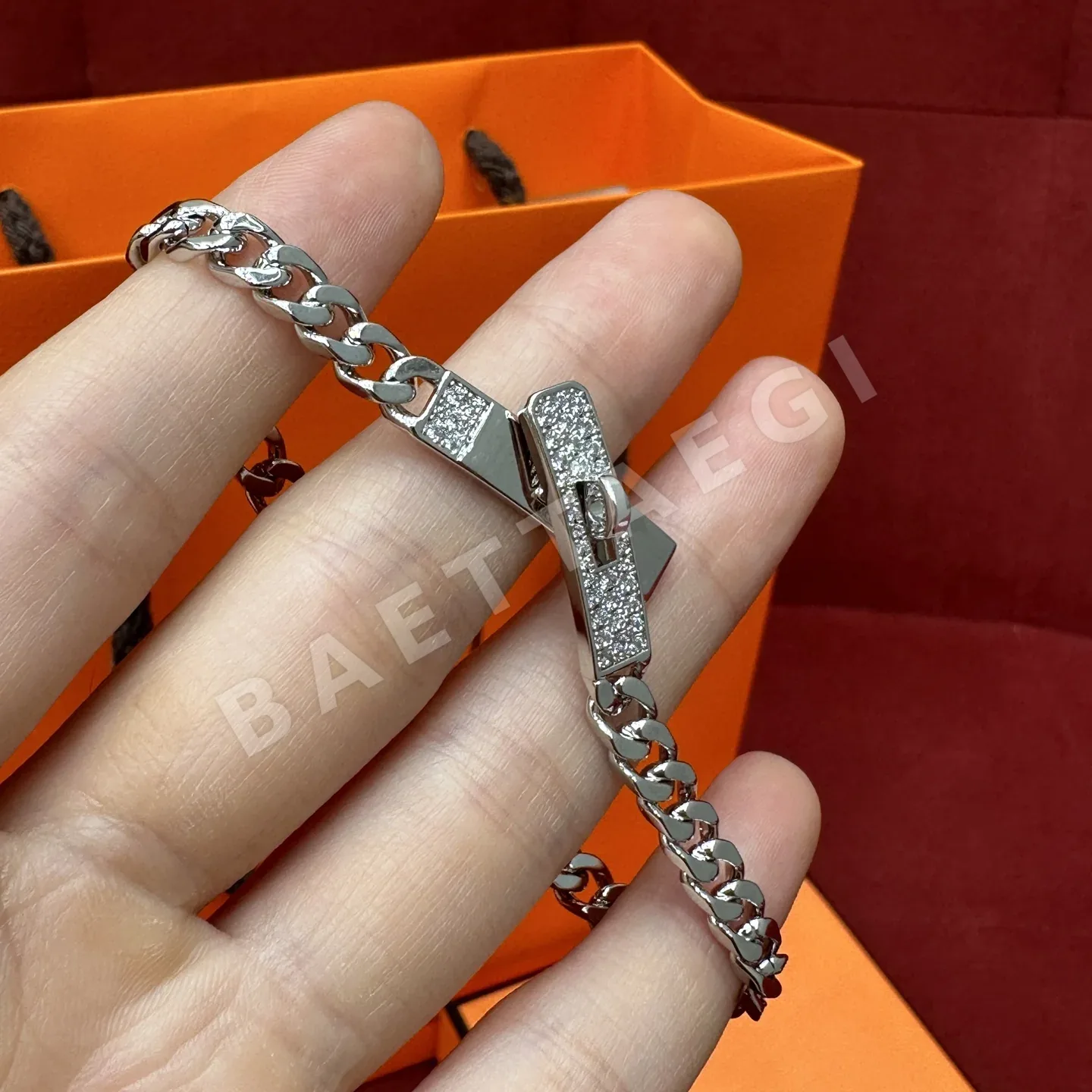 에르메스 켈리 그르메 다이아몬드 팔찌 상세 이미지 2