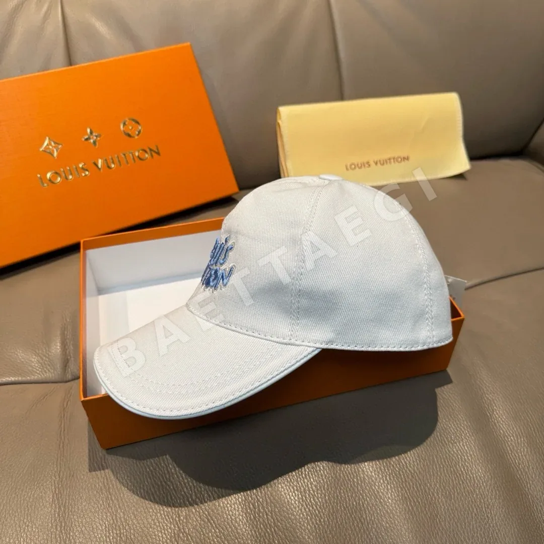루이비통 LV 자수 베이스볼 캡 상세 이미지 3