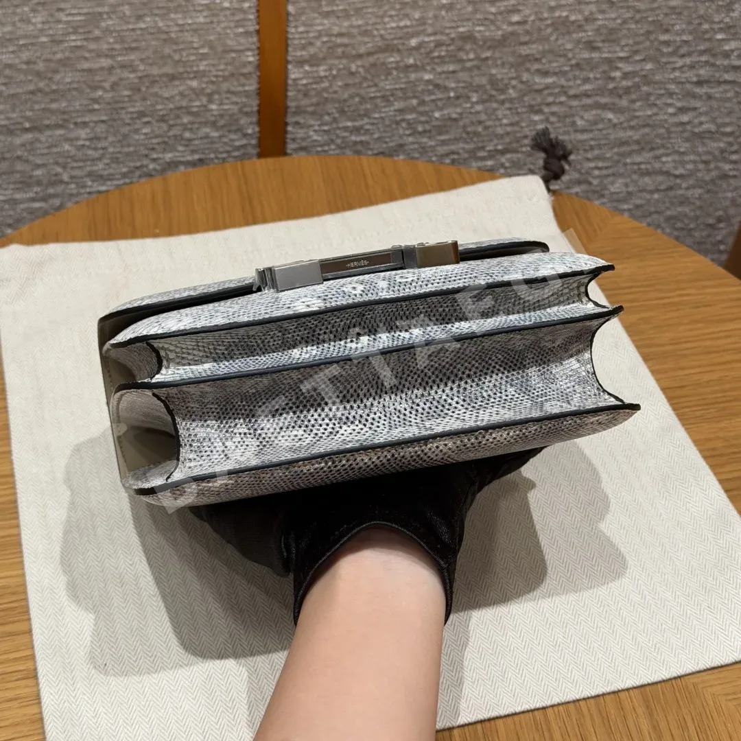 에르메스 콘스탄스 도마뱀 가죽 가방 상세 이미지 5