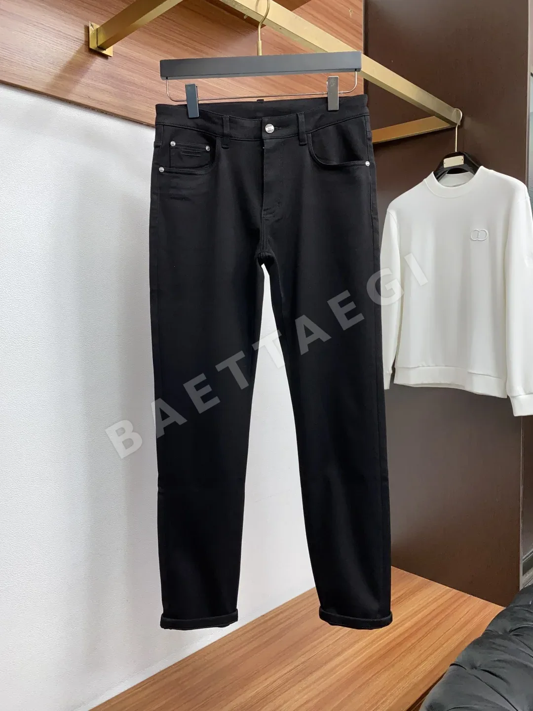 제냐 슬림핏 남성 바지 상세 이미지 2