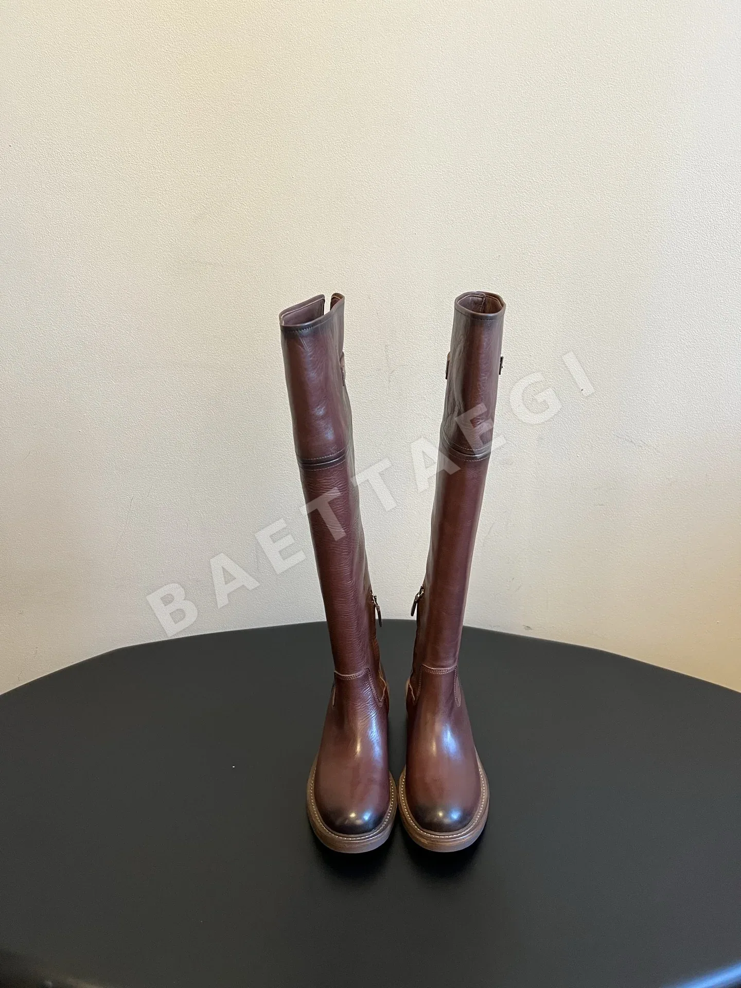 미우미우 부츠 메탈 버클 207444