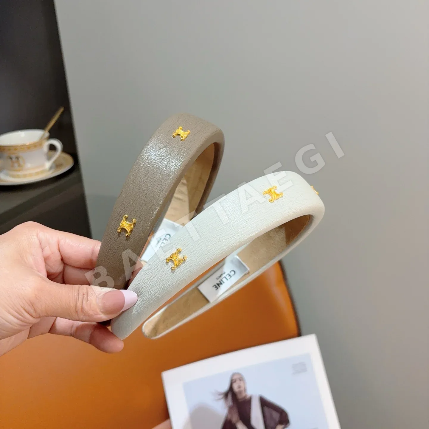 셀린느 램스킨 헤드밴드 184641