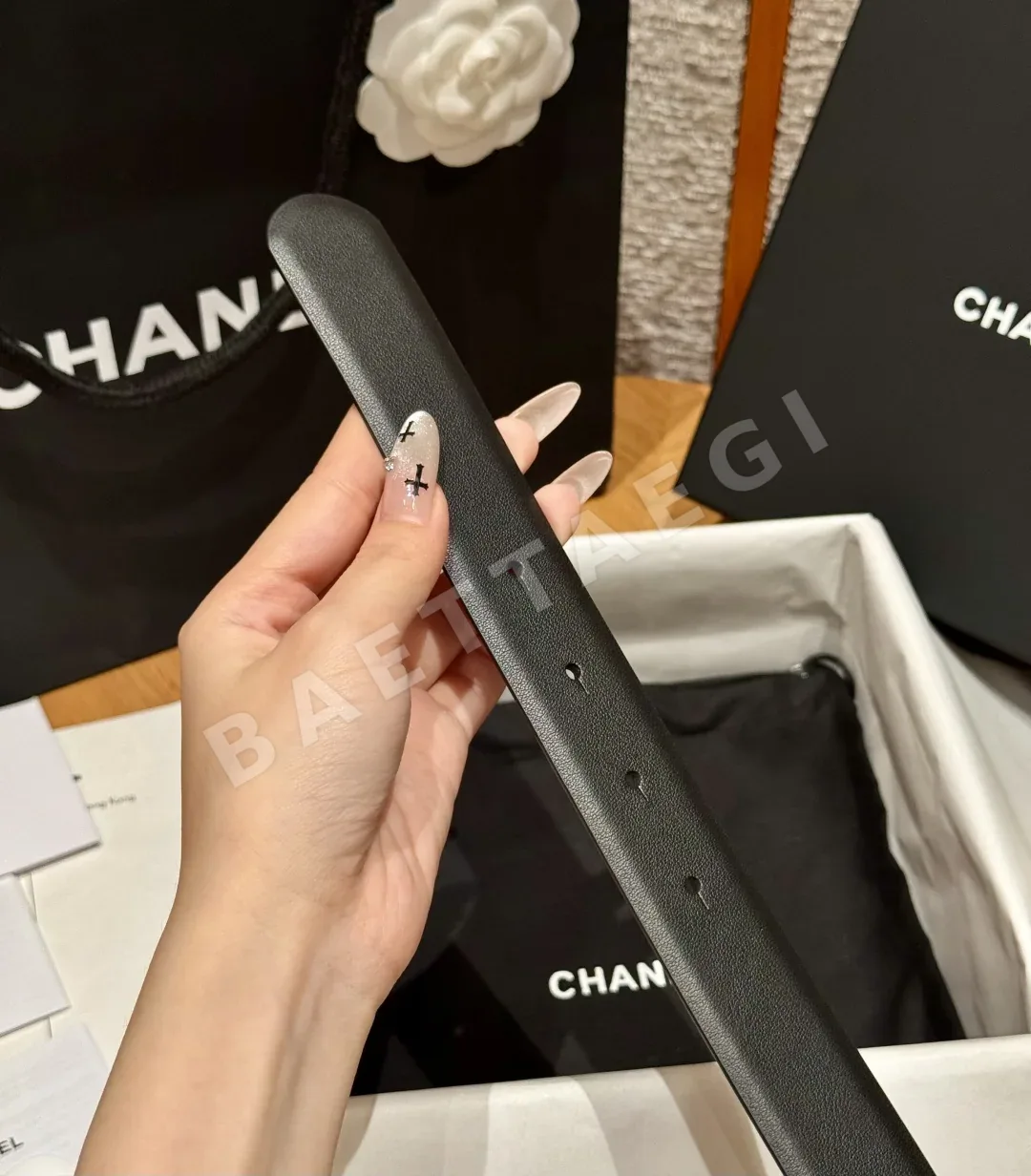 샤넬 클래식 더블 C 가죽 벨트 상세 이미지 7