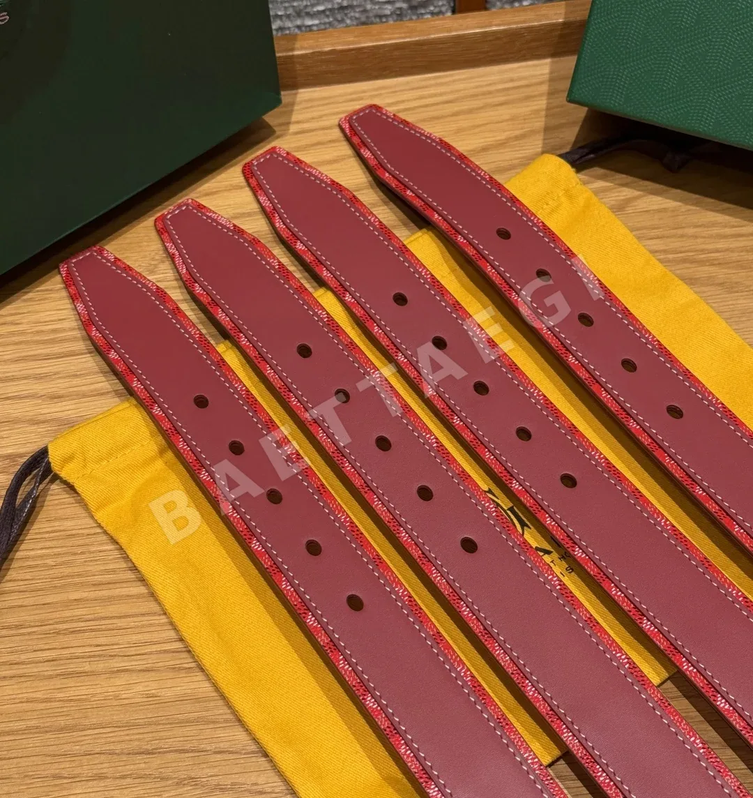 고야드 플로리다 롤러 버클 벨트 4 cm 벨트 상세 이미지 6