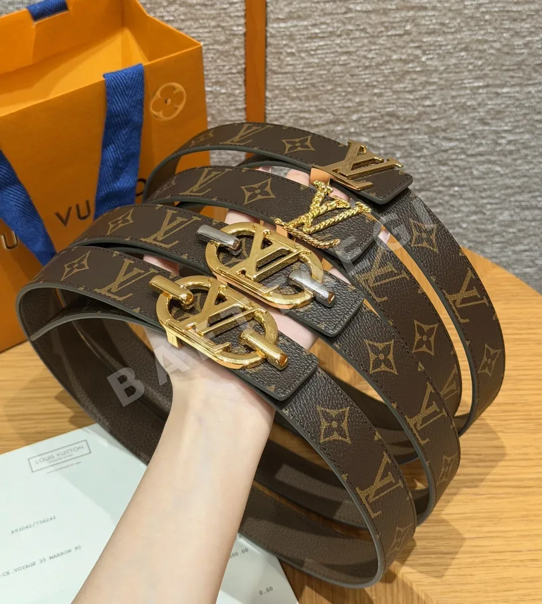 루이비통 이니셜 모노그램 리버시블 벨트 상세 이미지 2